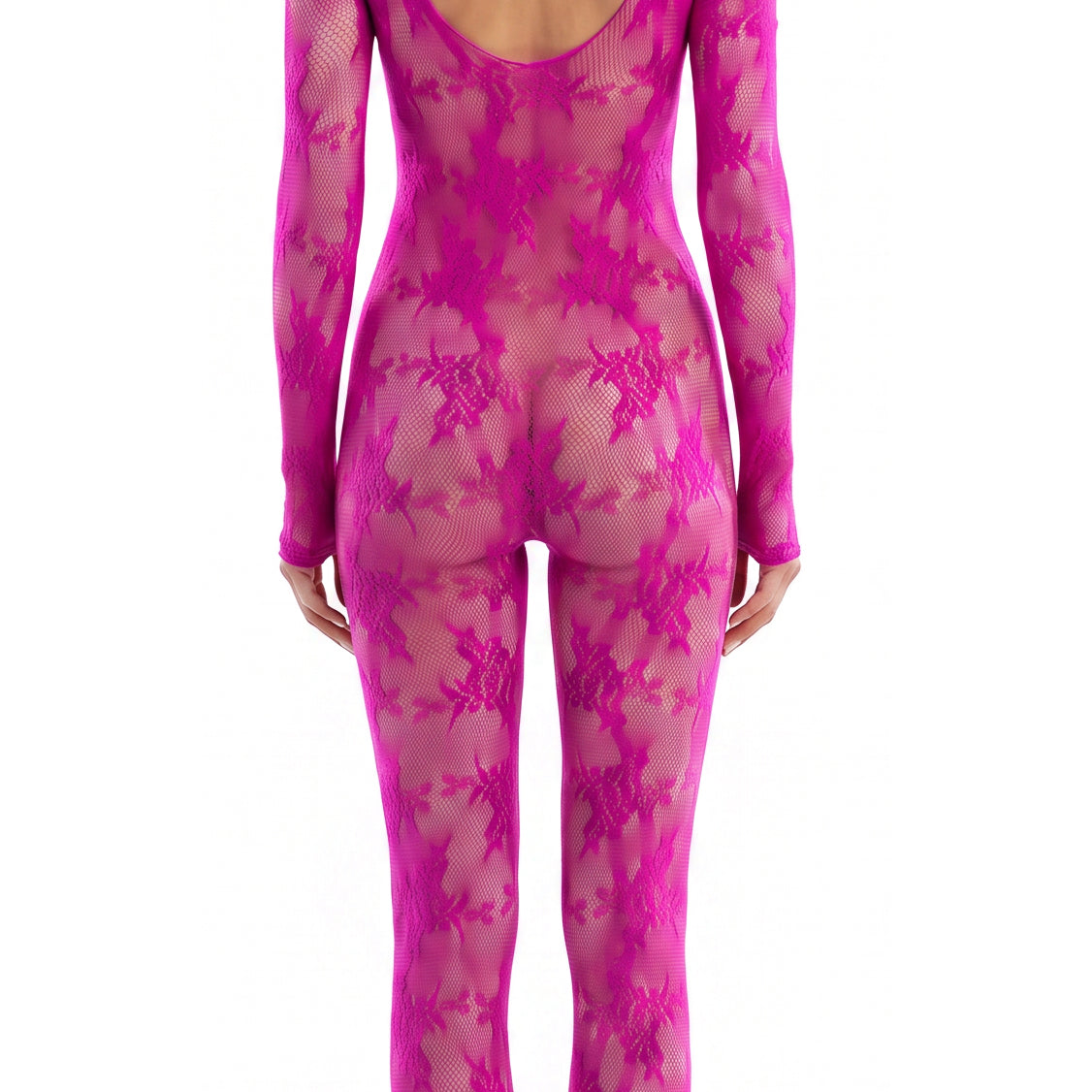 Dream Girl Bodystocking W/Finger Glvs-CA0416