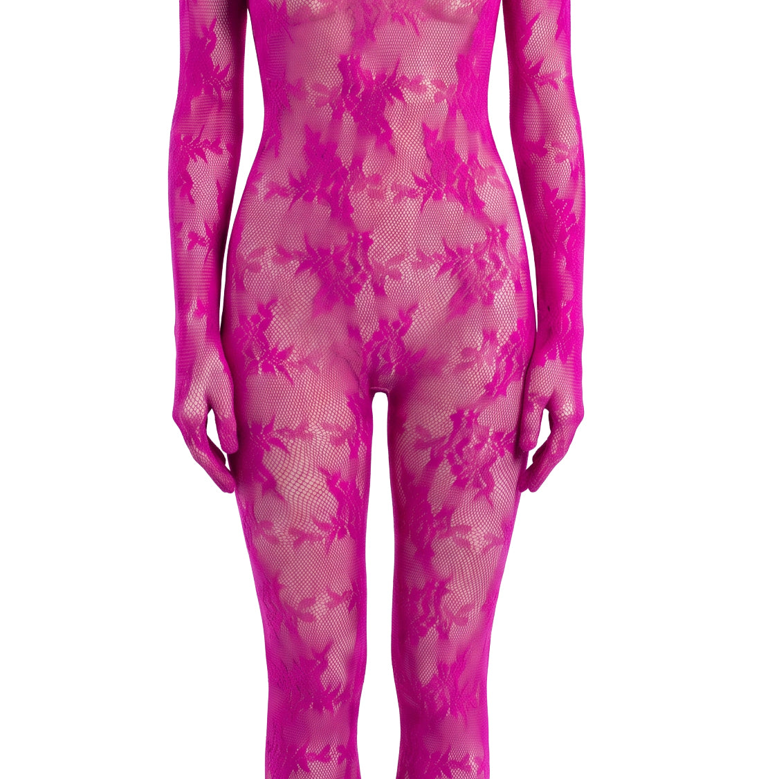 Dream Girl Bodystocking W/Finger Glvs-CA0416