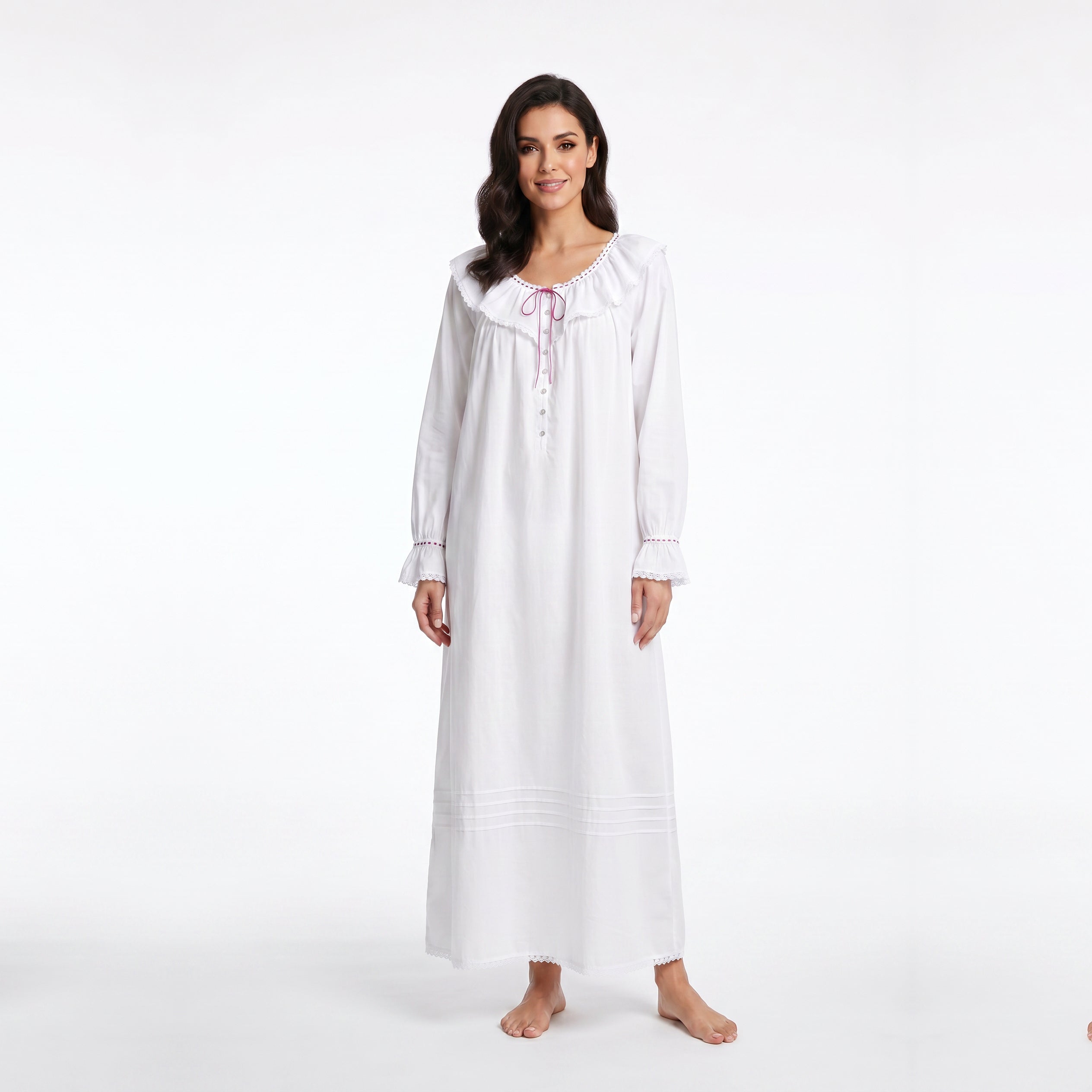CANADEX INTERNATIONAL TRADING - Eileen West Long Gown Long Sleeve Clare 50"-CAE5620126 - Aluna Kuwait