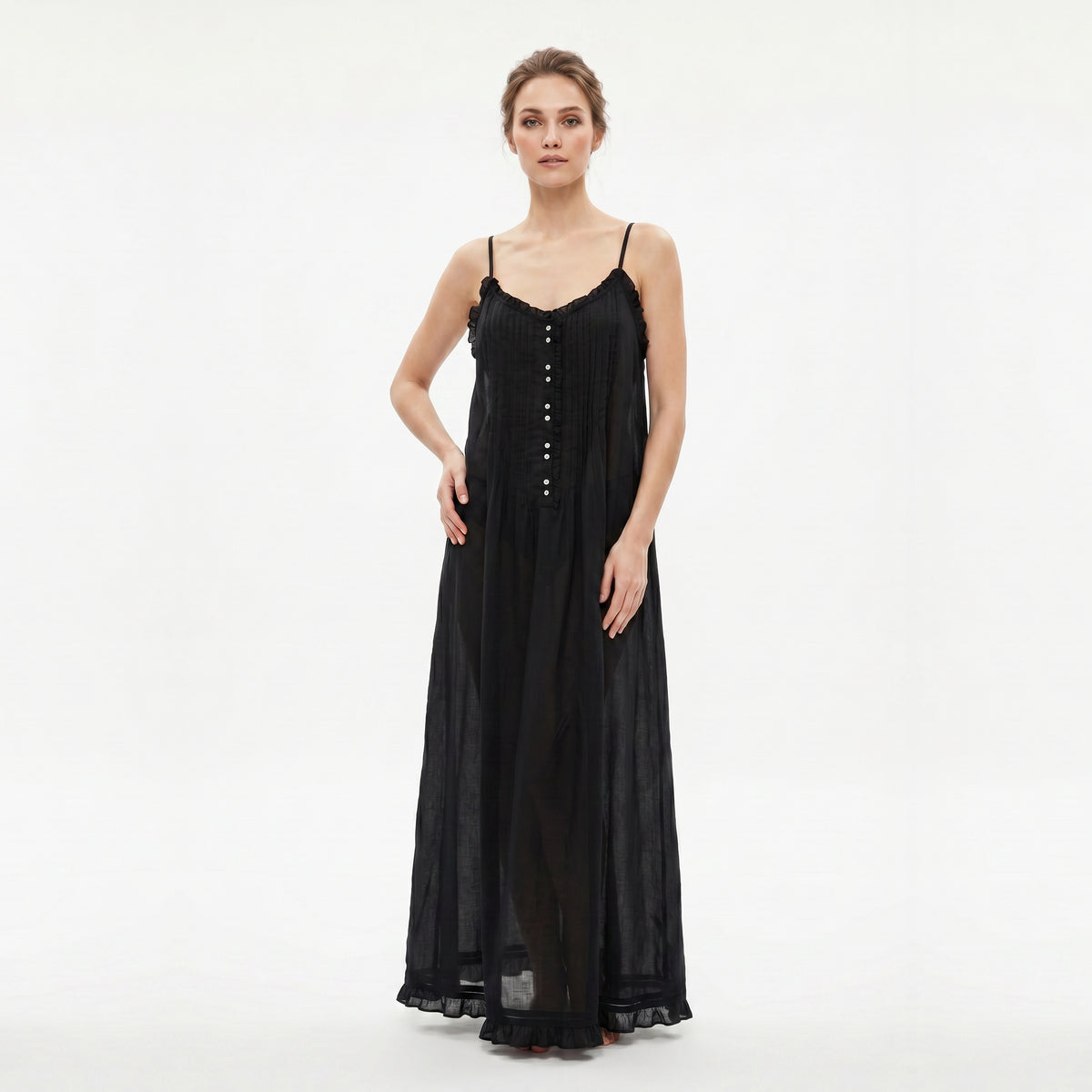 EILEEN WEST Gown - Eileen West Long Gown Sleeveless Elise 50"-CAE70044 - Aluna Kuwait