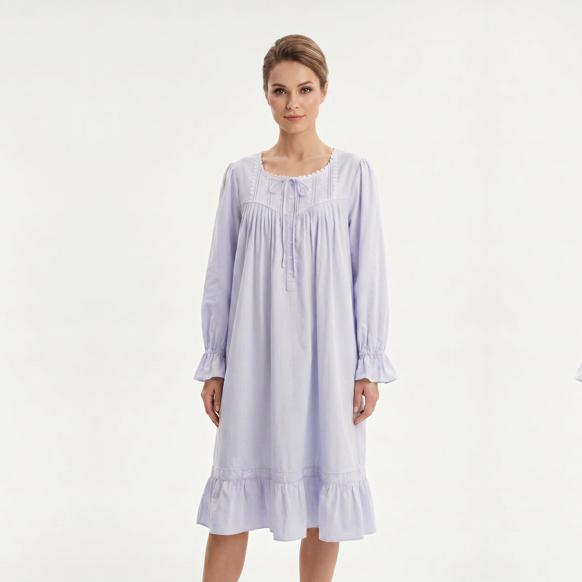 Eileen West Long Gown Long Sleeve Waltz 42"-CAE5025064