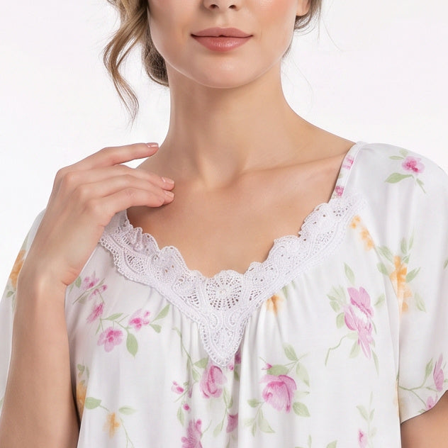 Carole Hochman Long Gown Short Sleeve Waltz 42" -CACH62675