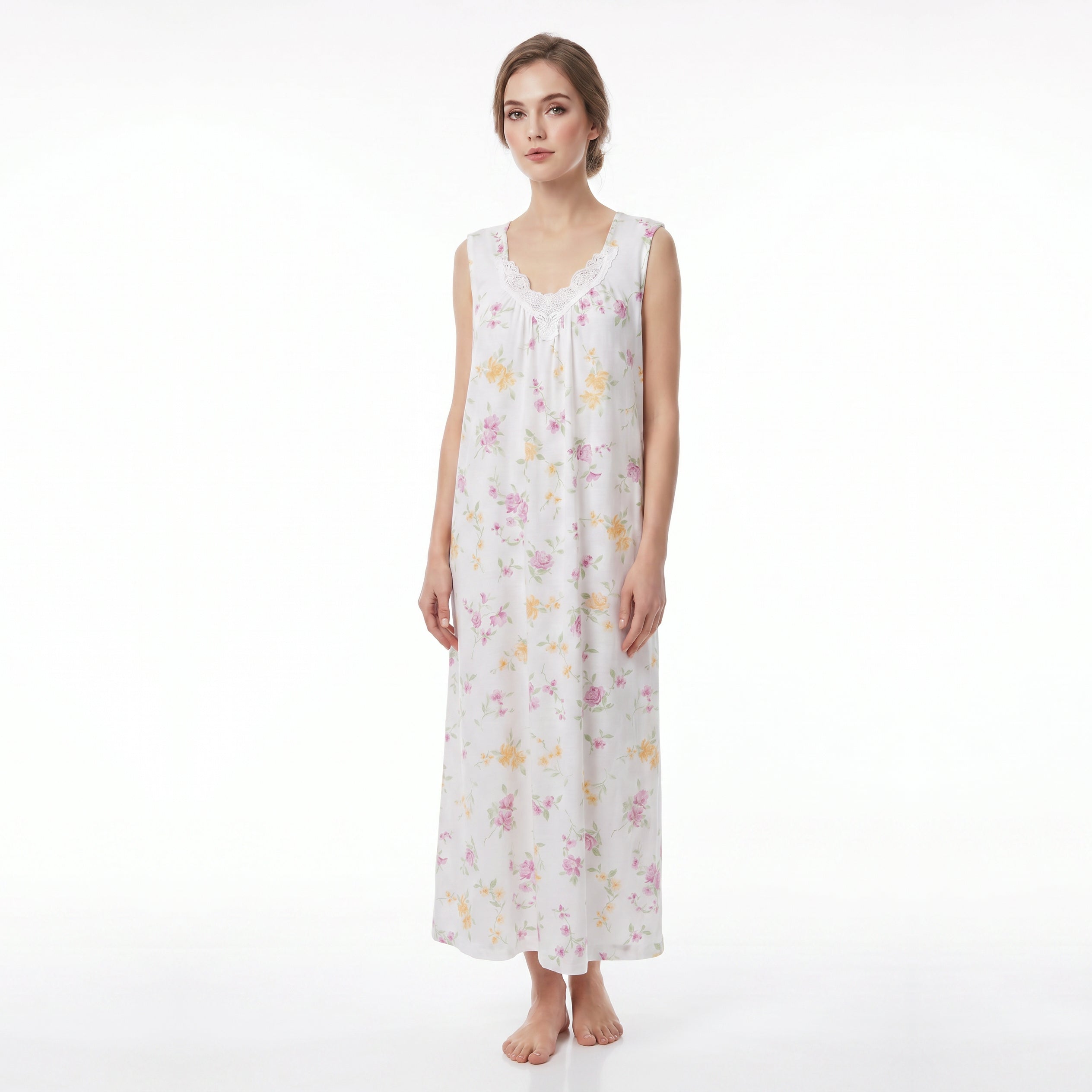 CANADEX INTERNATIONAL TRADING - Carole Hochman Long Gown Sleeveless Ballet 50" -CACH82675 - Aluna Kuwait