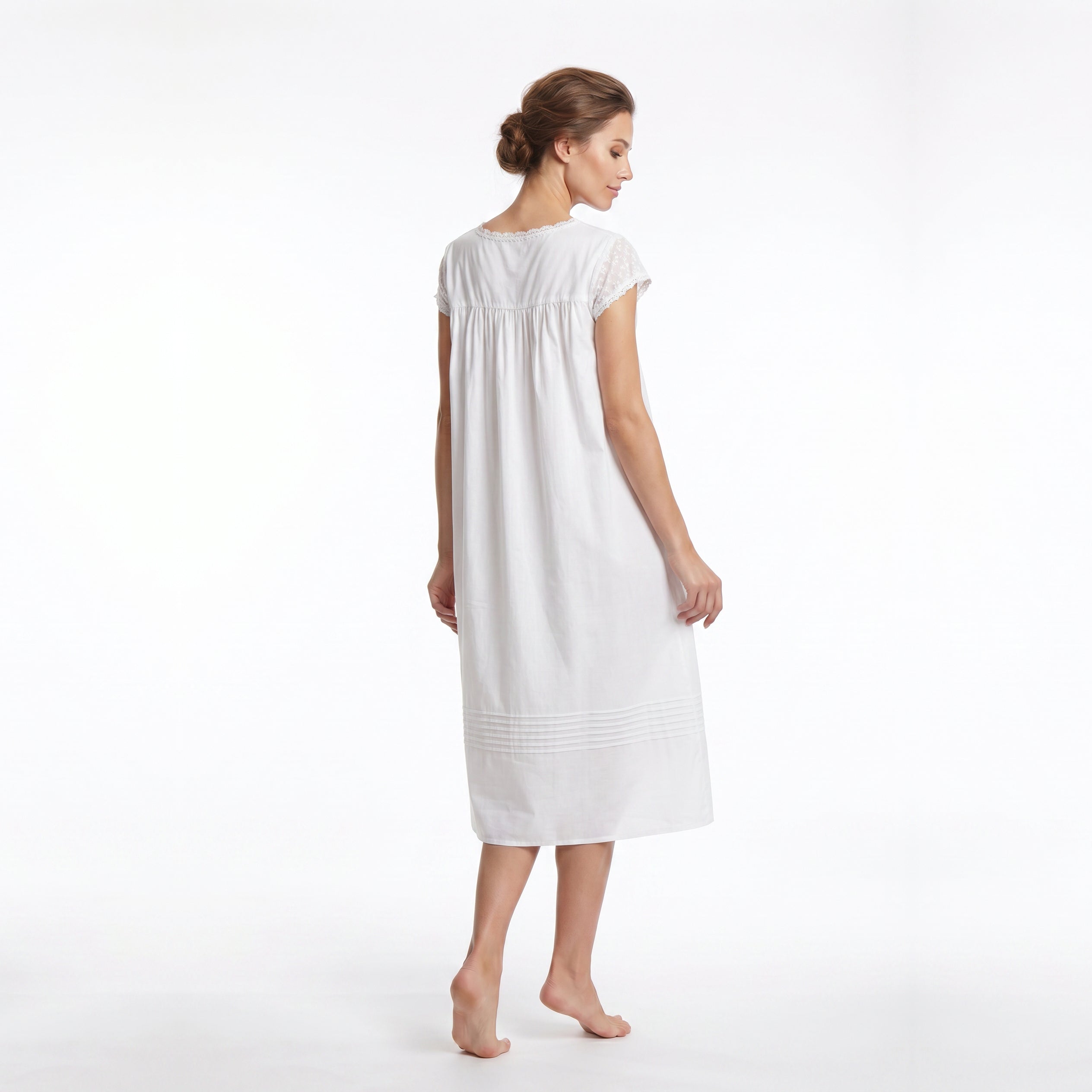 CANADEX INTERNATIONAL TRADING - Eileen West Long Gown Short Sleeve Waltz 42" -CAE5020034 - Aluna Kuwait