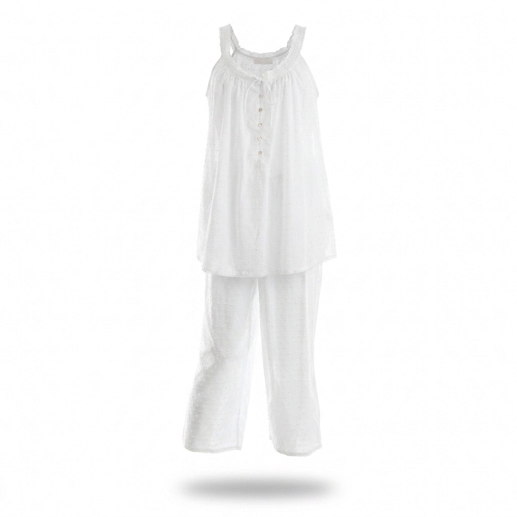 Eileen West Pajama Capri Sleeveless 21" Inseam -CAE90070