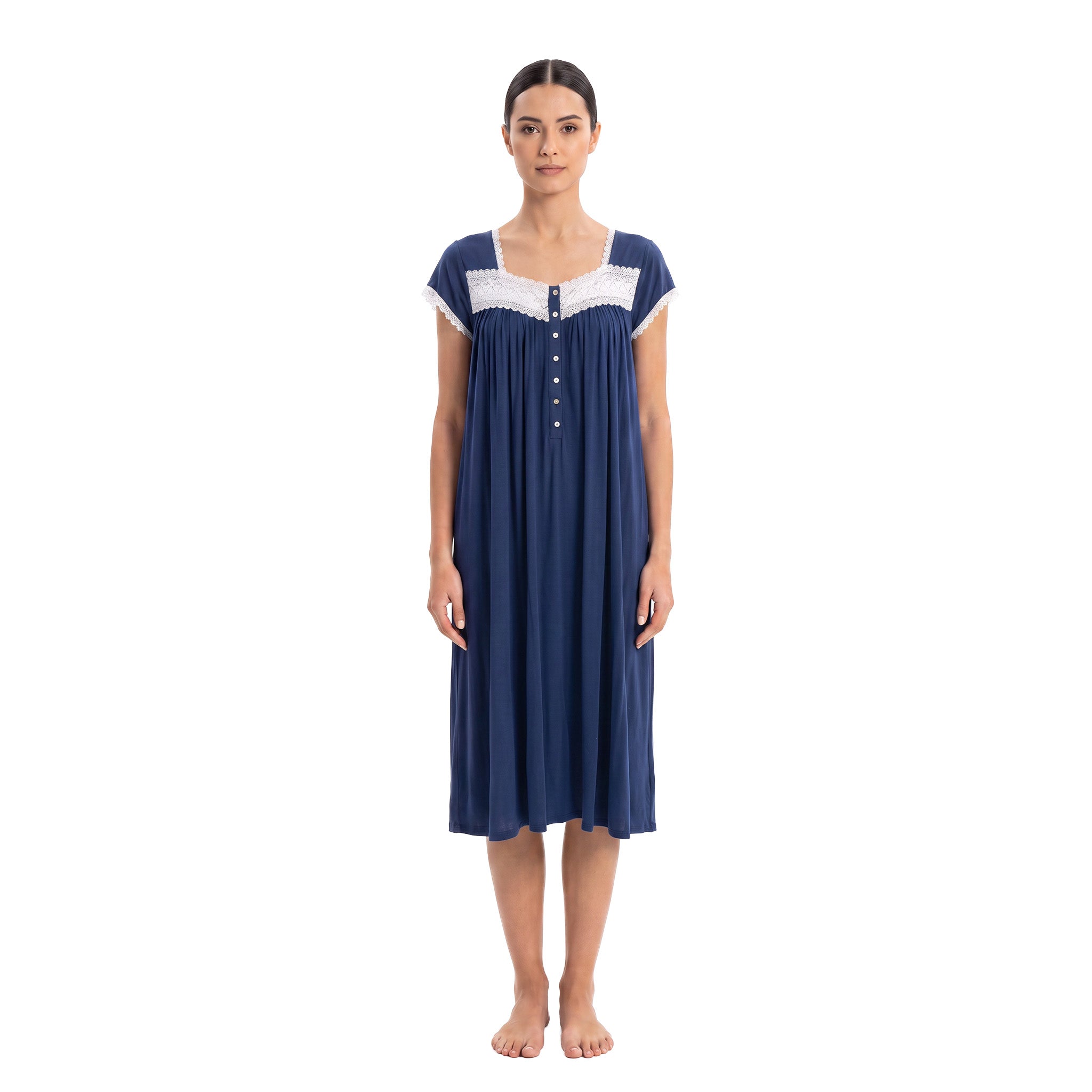 Eileen West Long Gown Short Sleeve Waltz 42" -CAE30061
