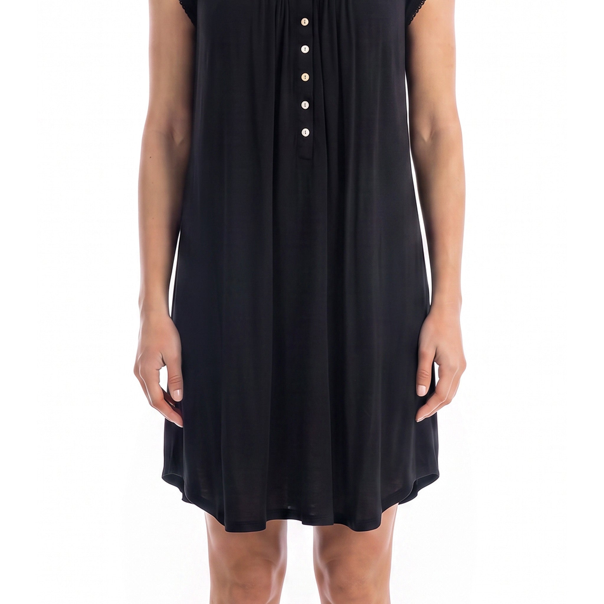 Eileen West Midi Gown Short Sleeve 36" -CAE30056
