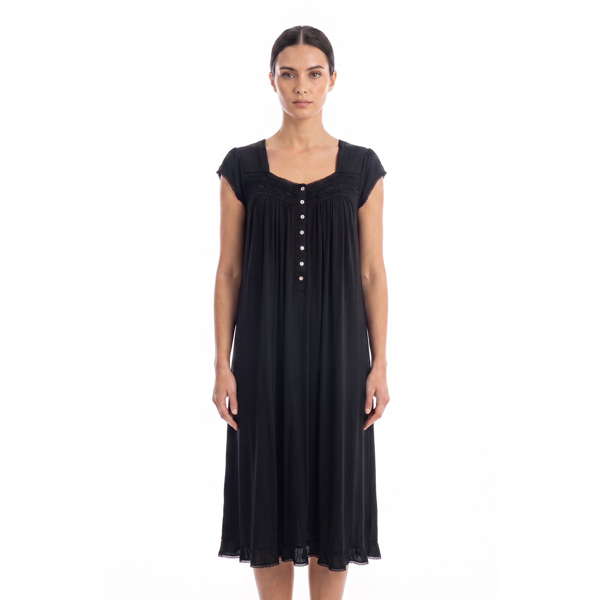 CANADEX INTERNATIONAL TRADING - Eileen West Long Gown Short Sleeve 42" -CAE60056 - Aluna Kuwait