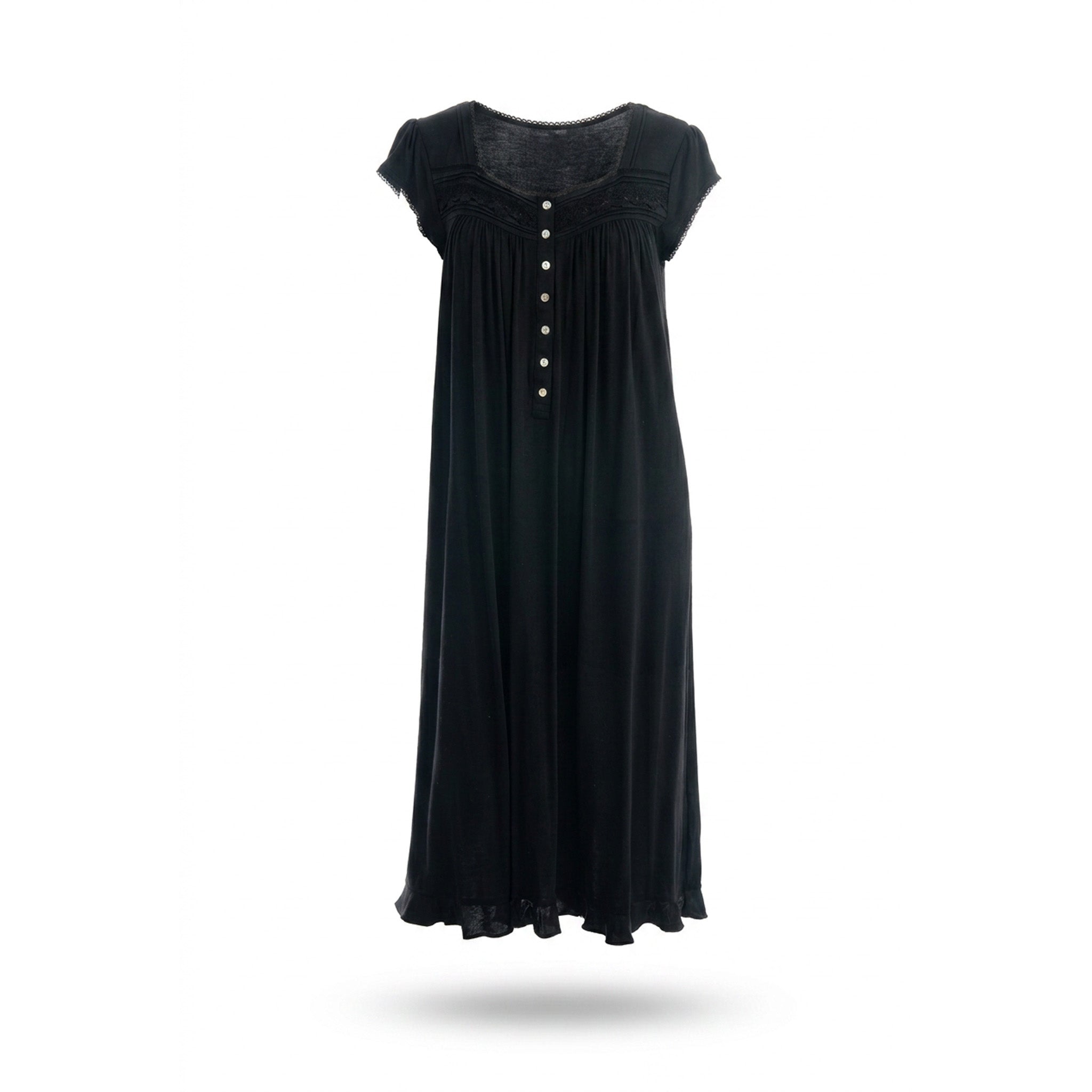 Eileen West Long Gown Short Sleeve 42" -CAE60056