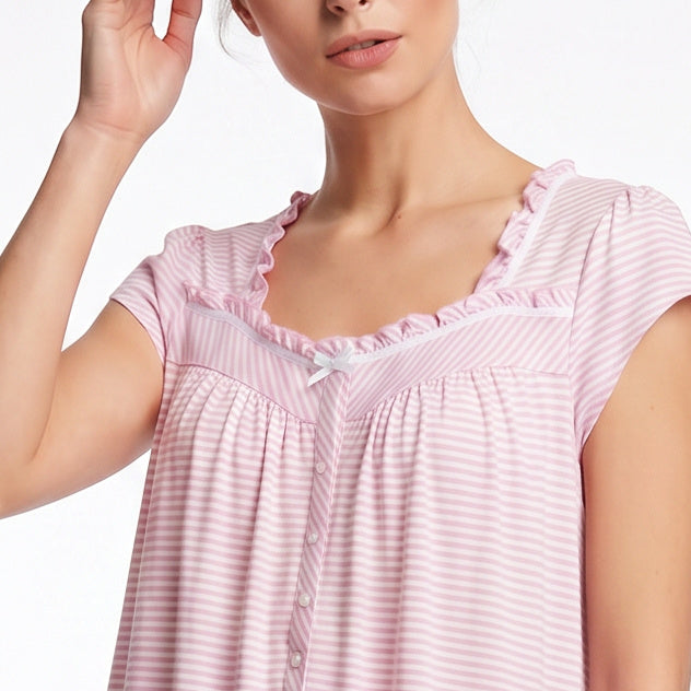 Eileen West Long Gown Short Sleeve Waltz 42" -CAE5025033