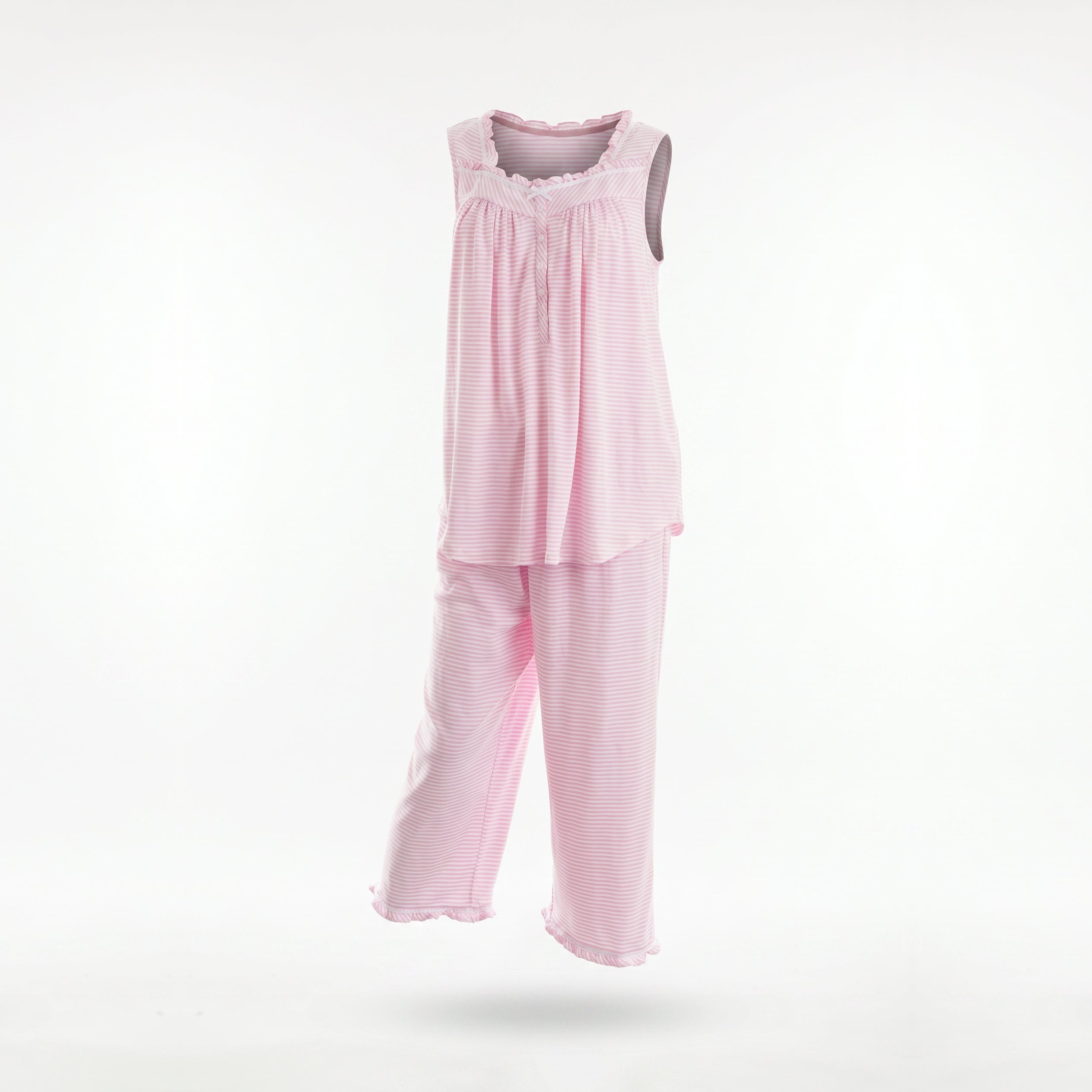 Eileen West Pajama Capri Sleeveless 21" Inseam -CAE5725033