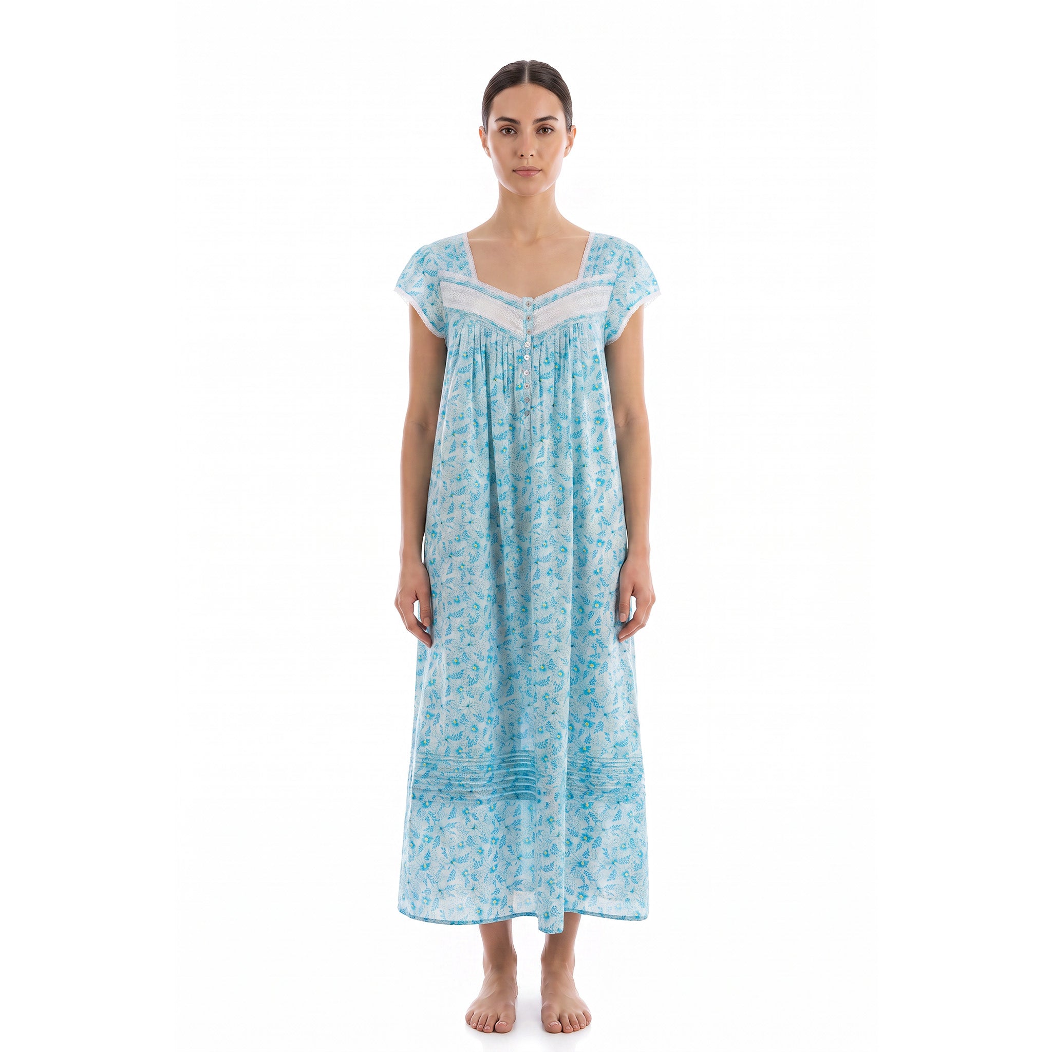 CANADEX INTERNATIONAL TRADING - Eileen West Long Gown Short Sleeve Ballet 50" -CAE60079 - Aluna Kuwait