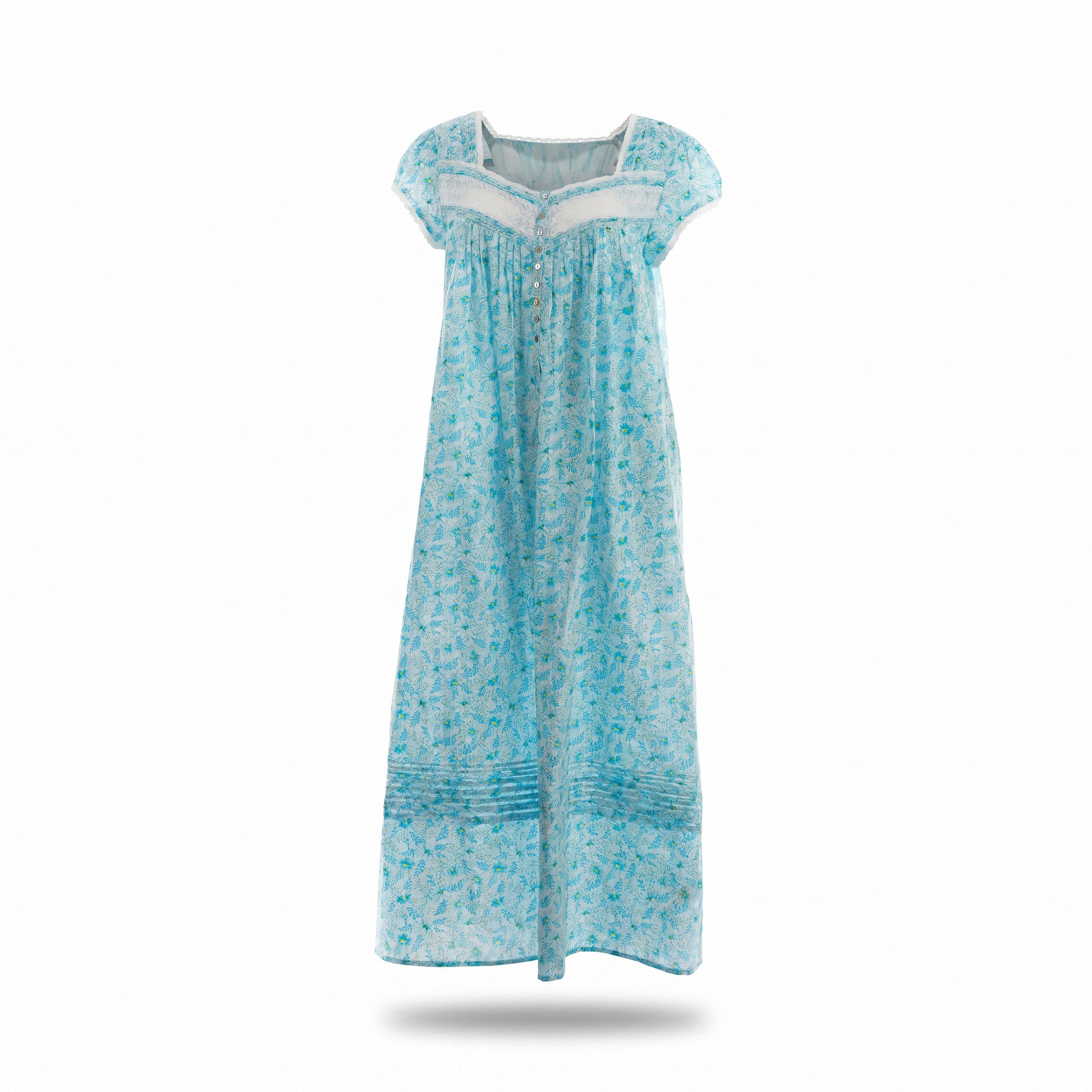 Eileen West Long Gown Short Sleeve Ballet 50" -CAE60079