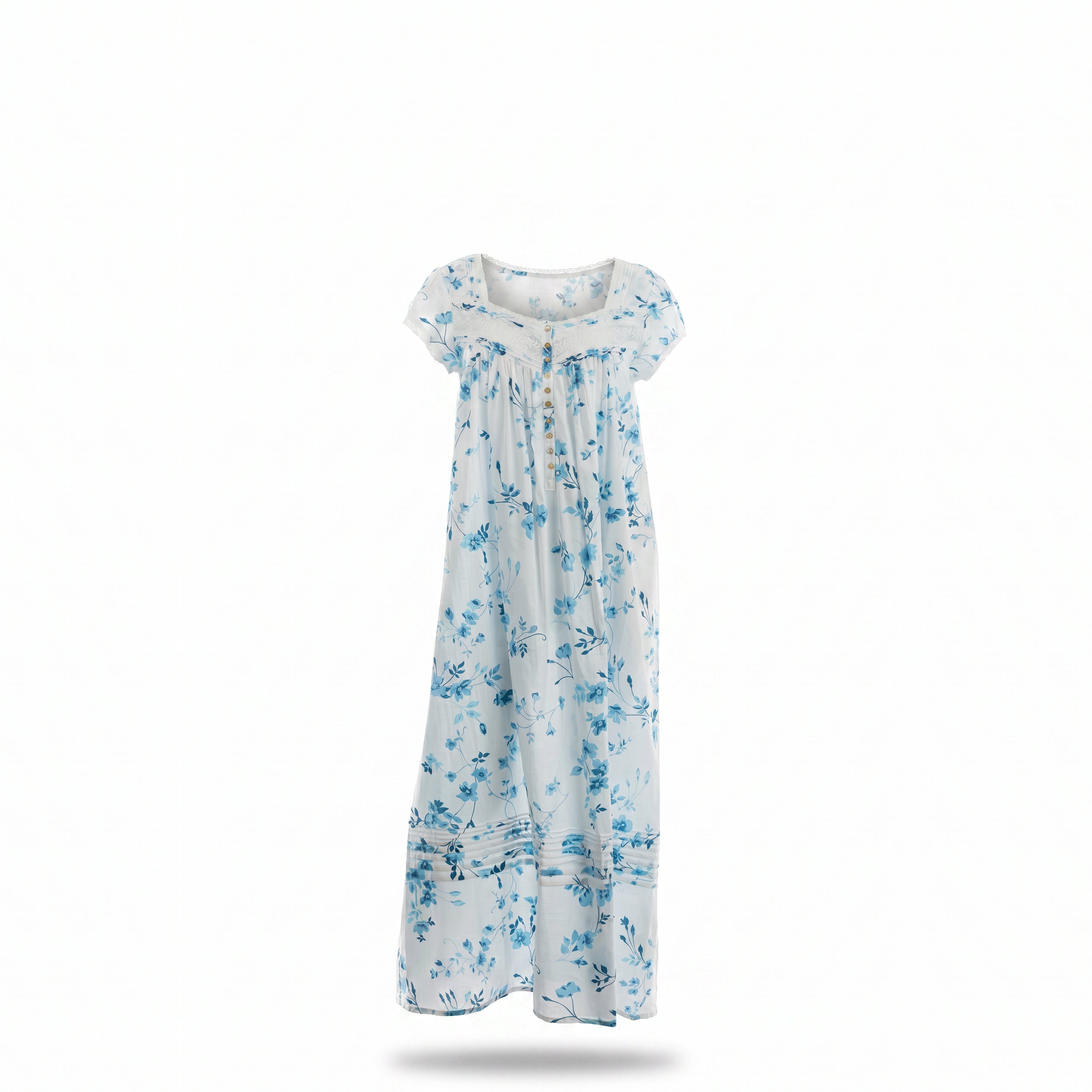 Eileen West Long Gown Short Sleeve Ballet 50" -CAE60079