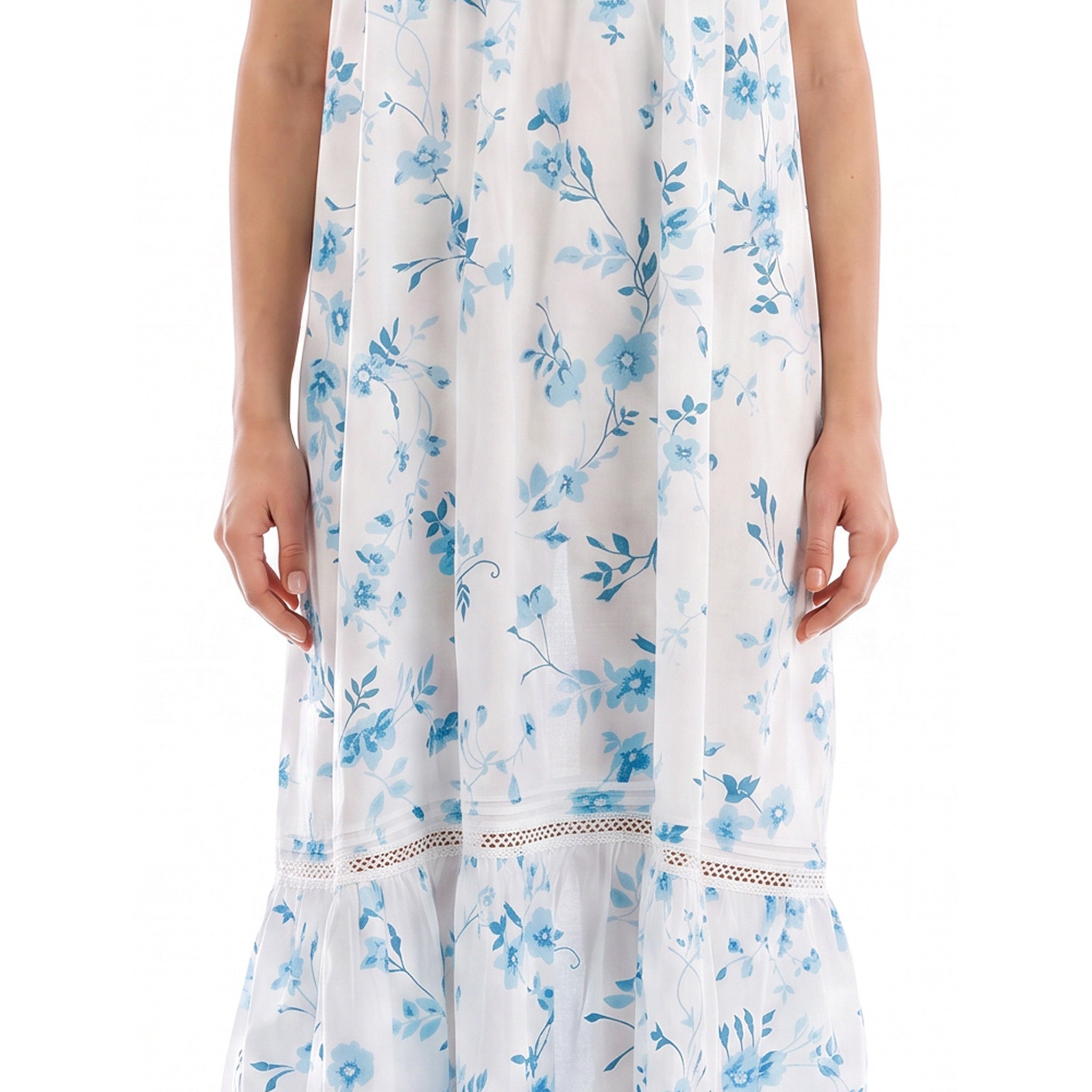 Eileen West Long Gown Sleeveless Ballet 50" -CAE70079