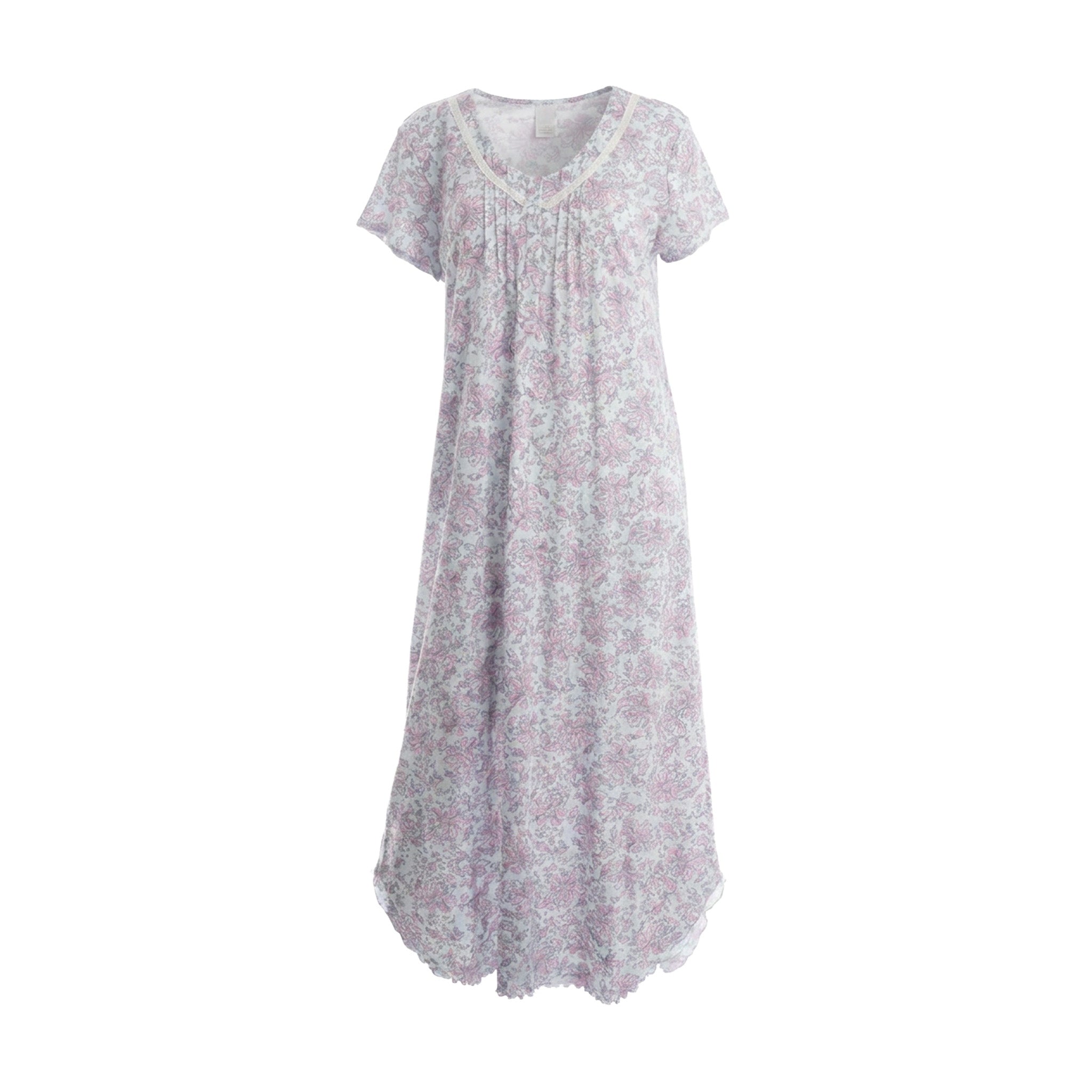 Miss Elaine Long Gown Short Sleeve-MISE504875UT