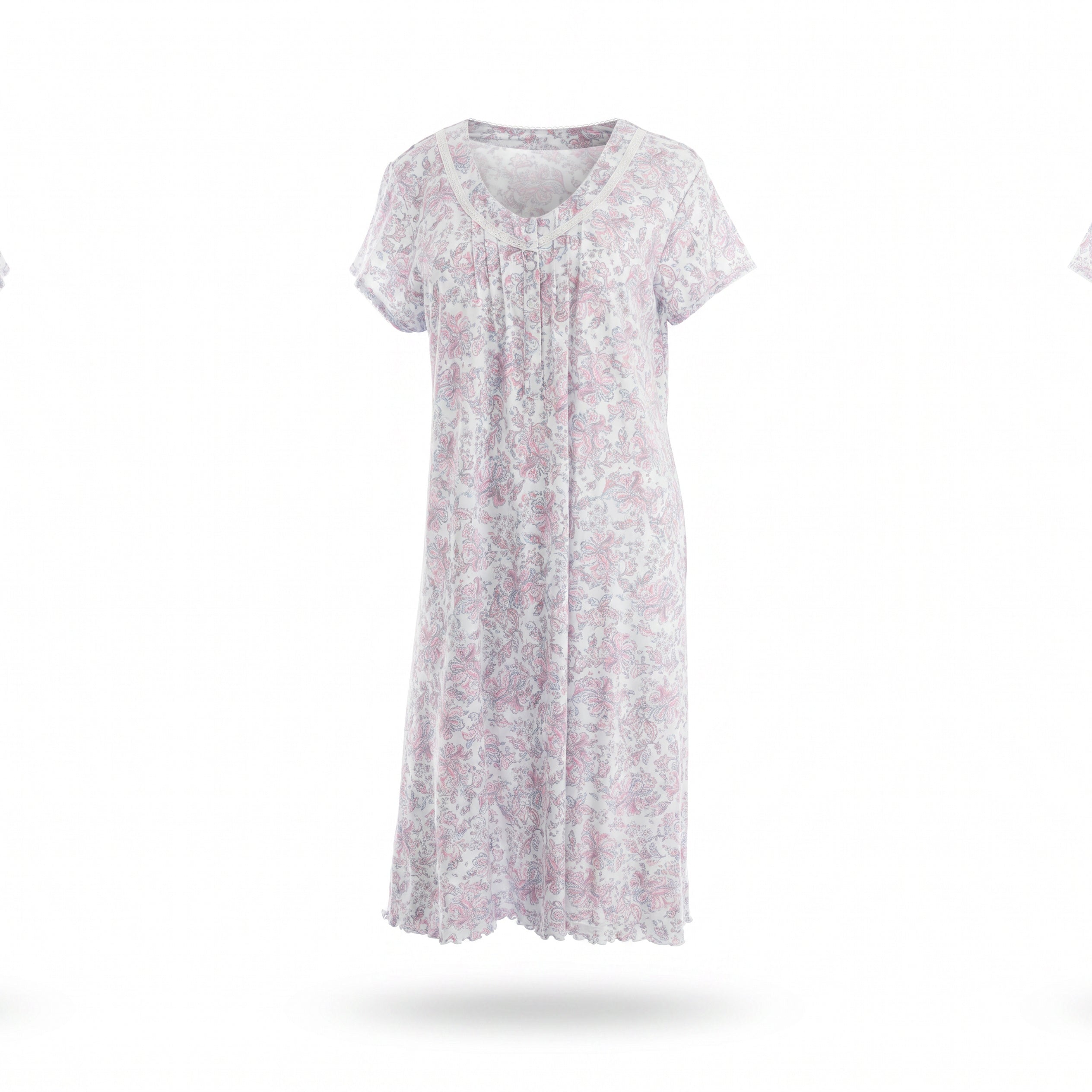 Miss Elaine Short Gown Short Sleeve-MISE204875UT