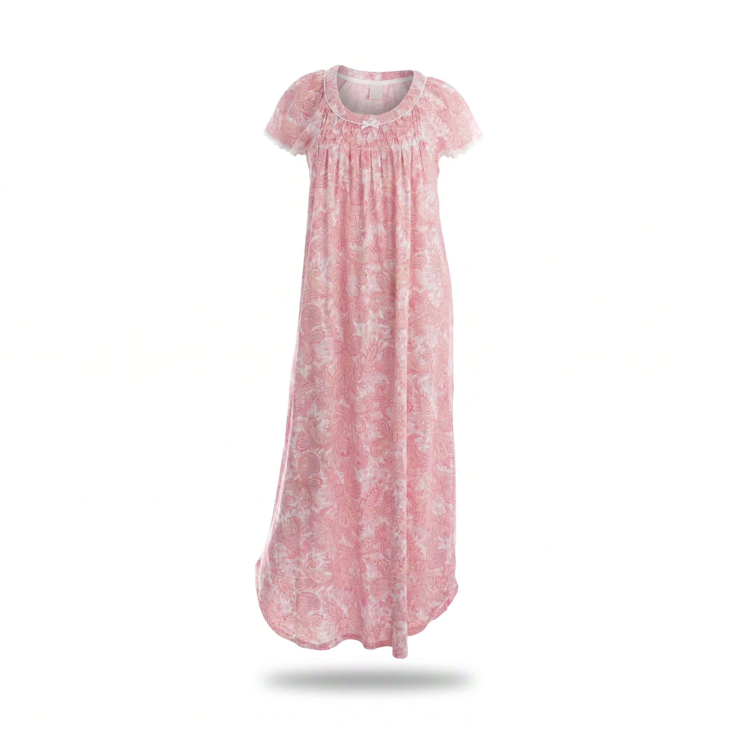 Miss Elaine Long Gown Short Sleeve-MISE504825UT