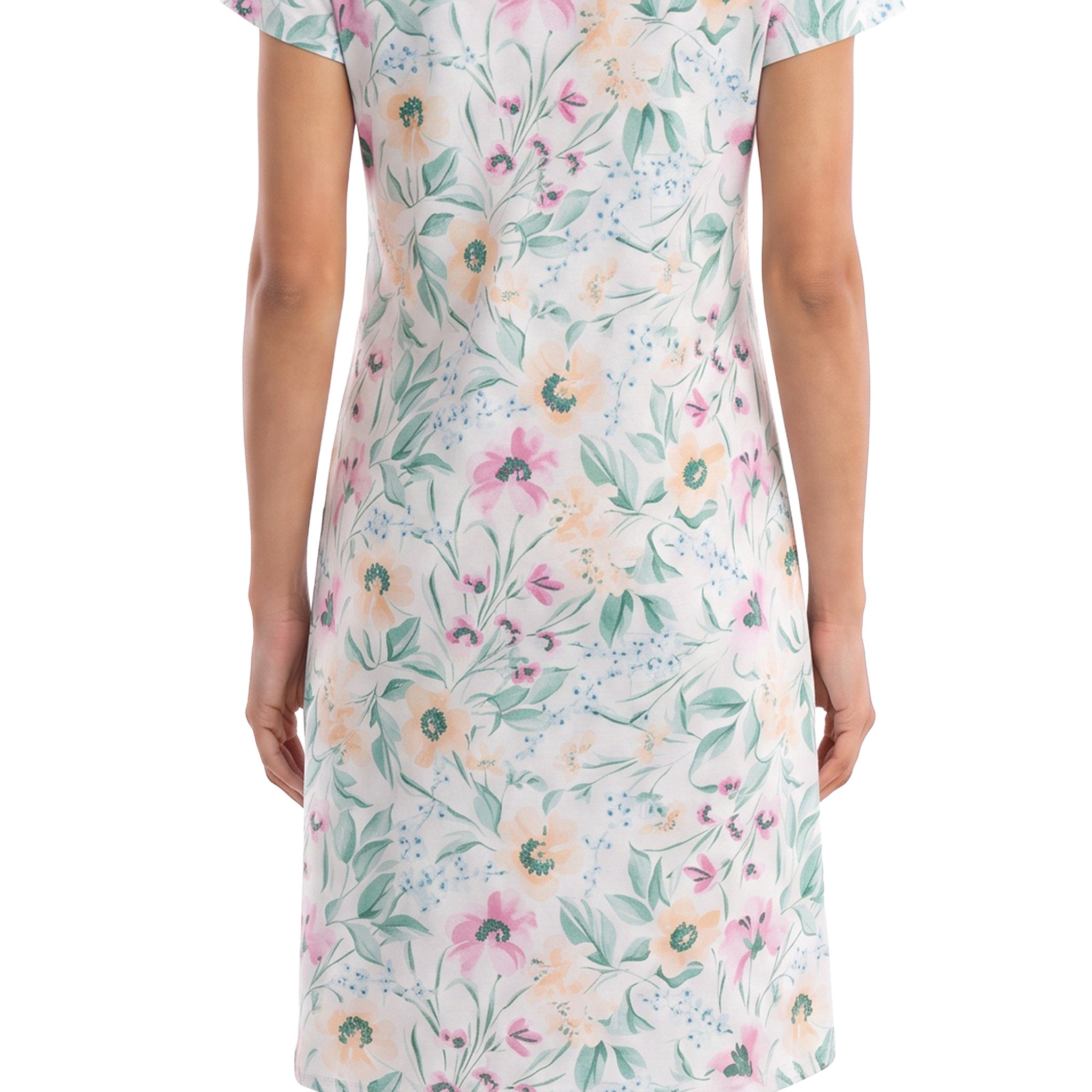 Miss Elaine Short Gown Short Sleeve-MISE204815UT