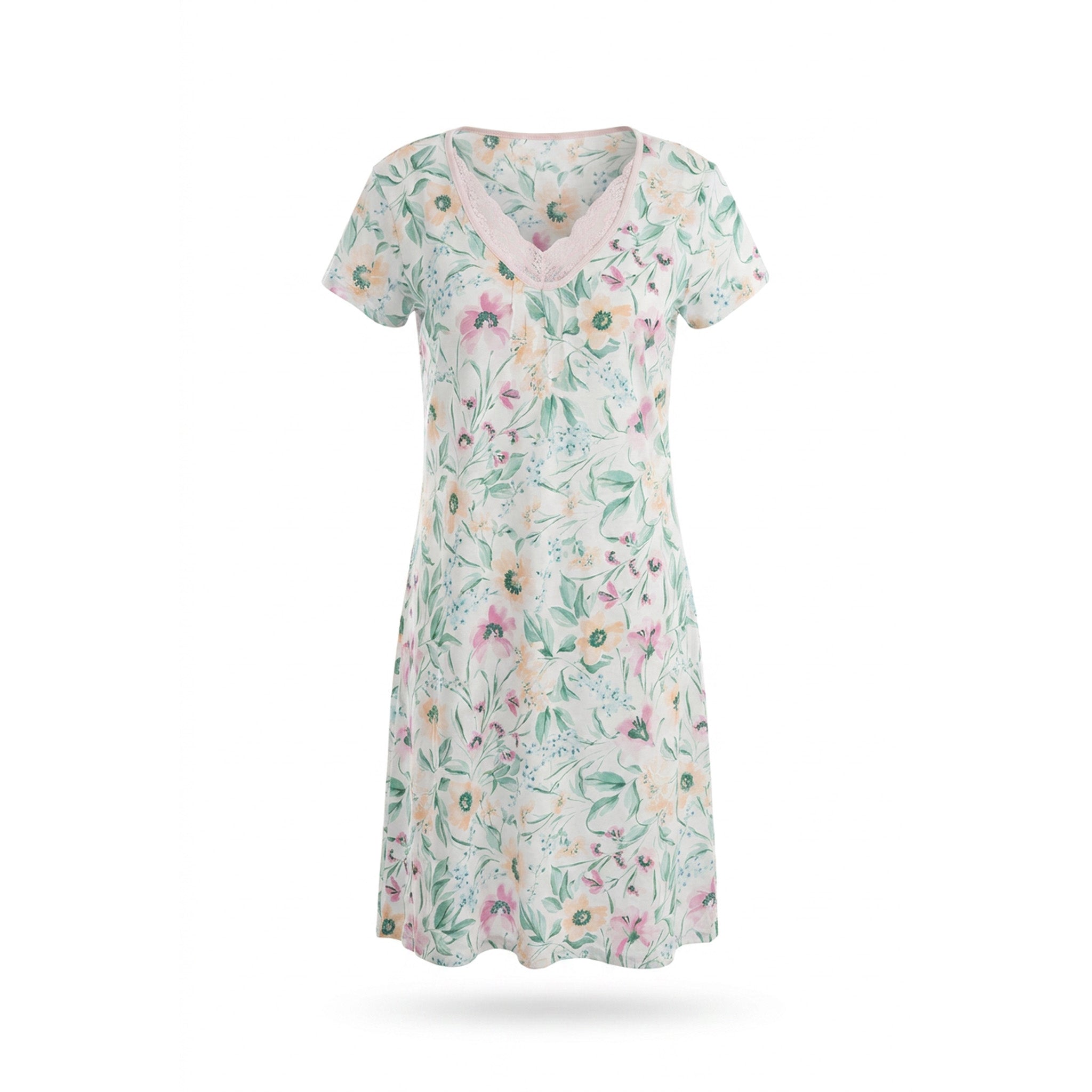 Miss Elaine Short Gown Short Sleeve-MISE204815UT
