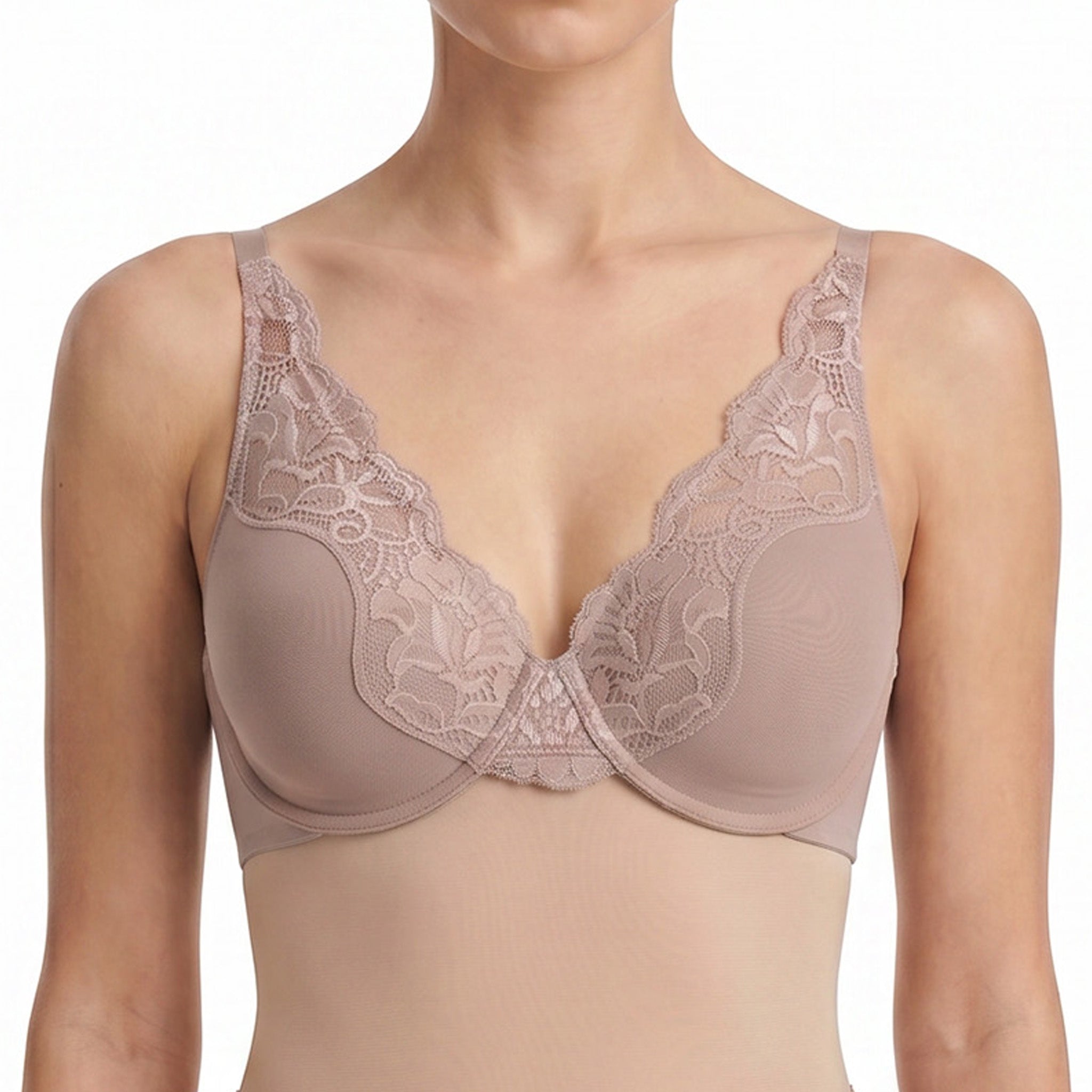 Bali U Comfort Stretch Lace Underwire Bra-MGBADF0084
