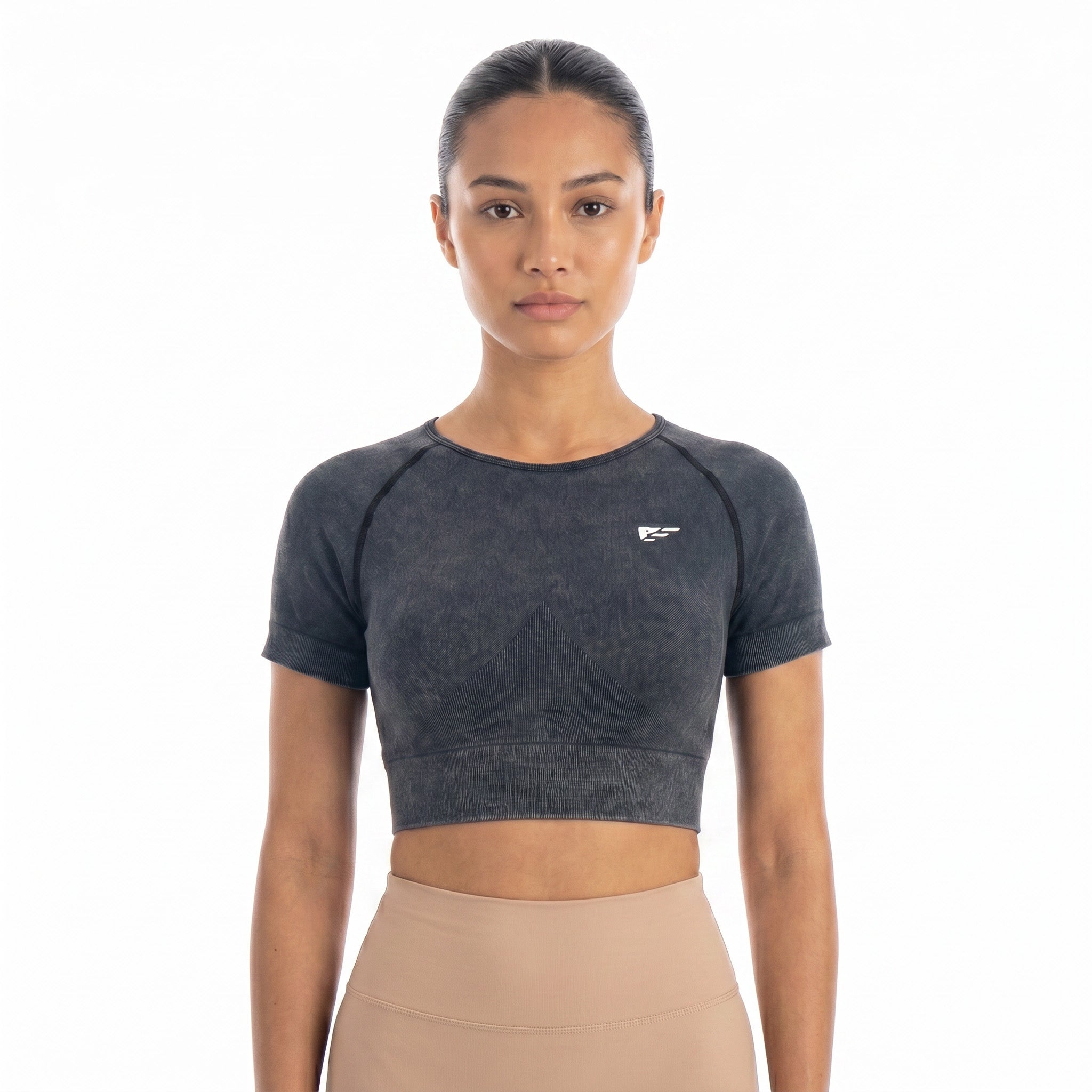 PALMFIT LLC - Palmfit Apex Seamless Tshirt-Pw11Astbk - Aluna Kuwait