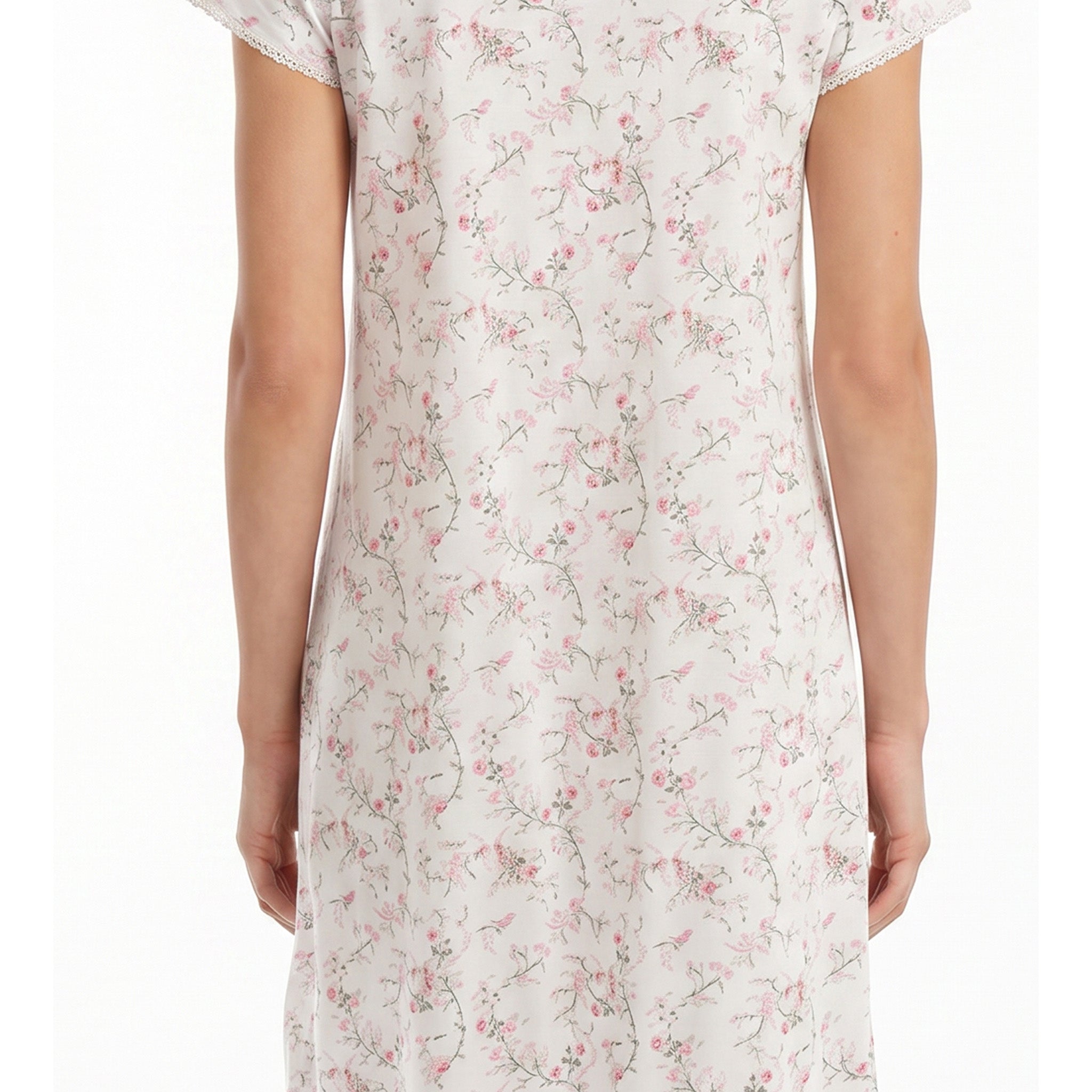 Miss Elaine Short Gown Short Sleeve-MISE206415UT