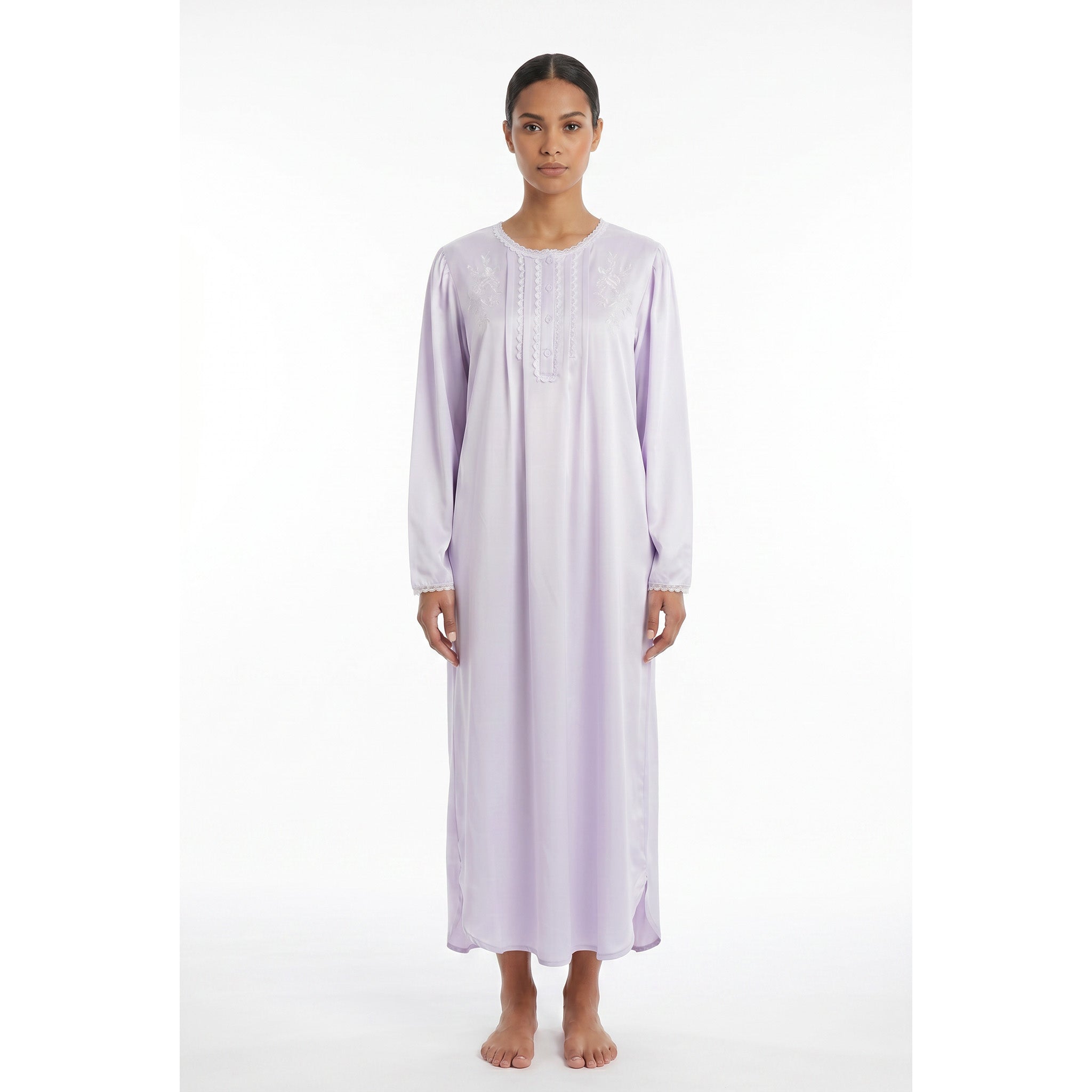 Miss Elaine Long Gown Long Sleeve-MISE516135UT