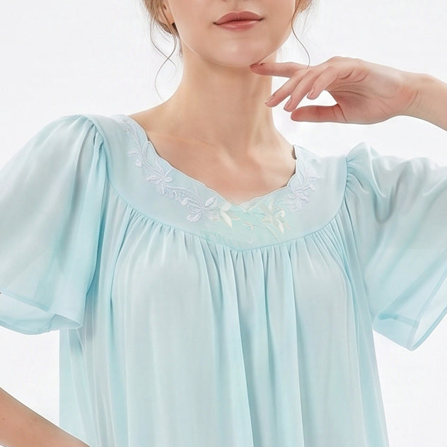 Miss Elaine Short Gown Short Sleeve-MISE20809UT