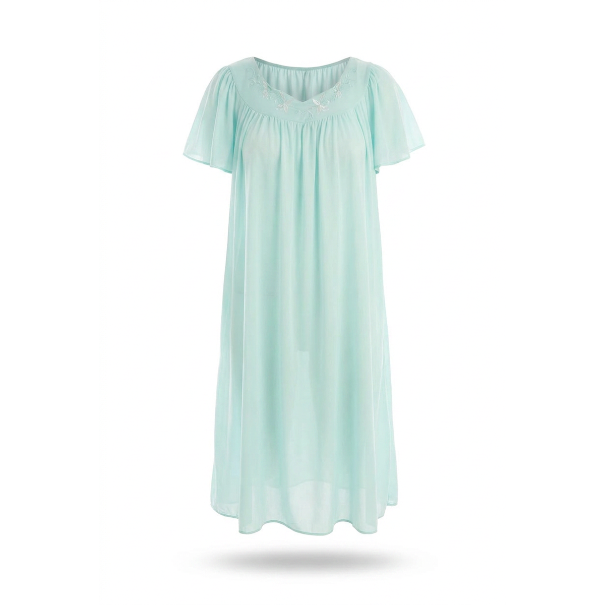 Miss Elaine Short Gown Short Sleeve-MISE20809UT