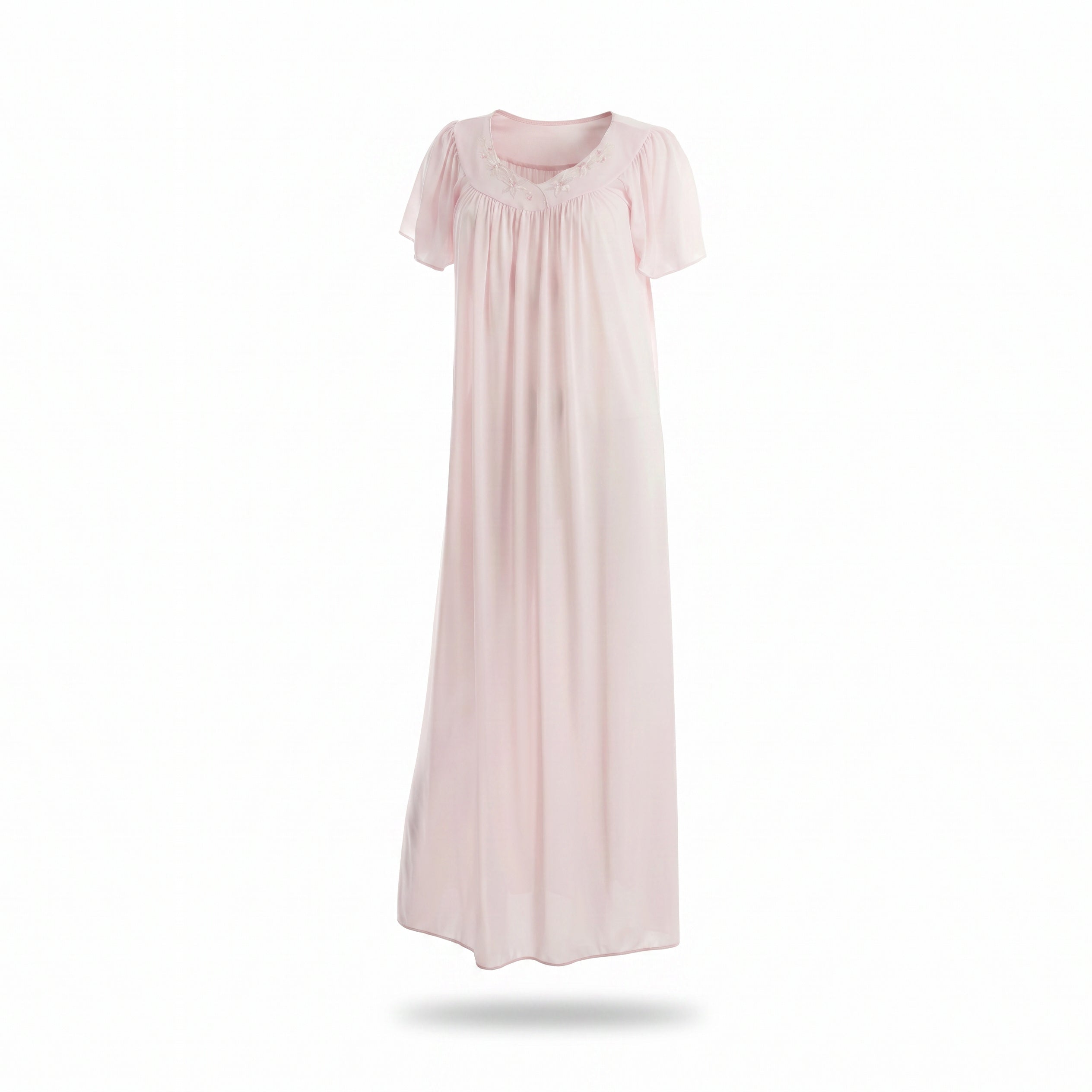 Miss Elaine Long Gown Short Sleeve-MISE50809UT