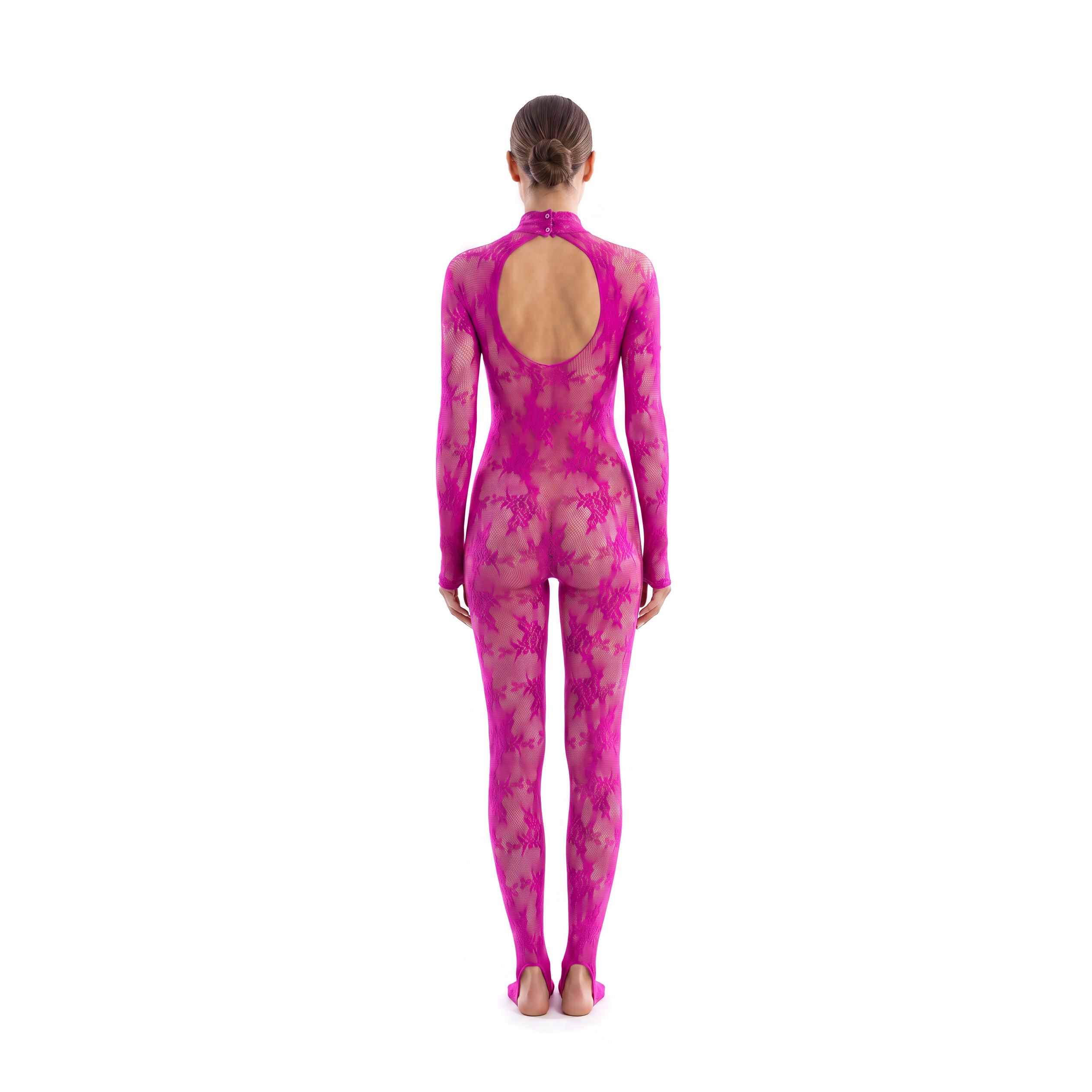 Dream Girl Bodystocking W/Finger Glvs-CA0416