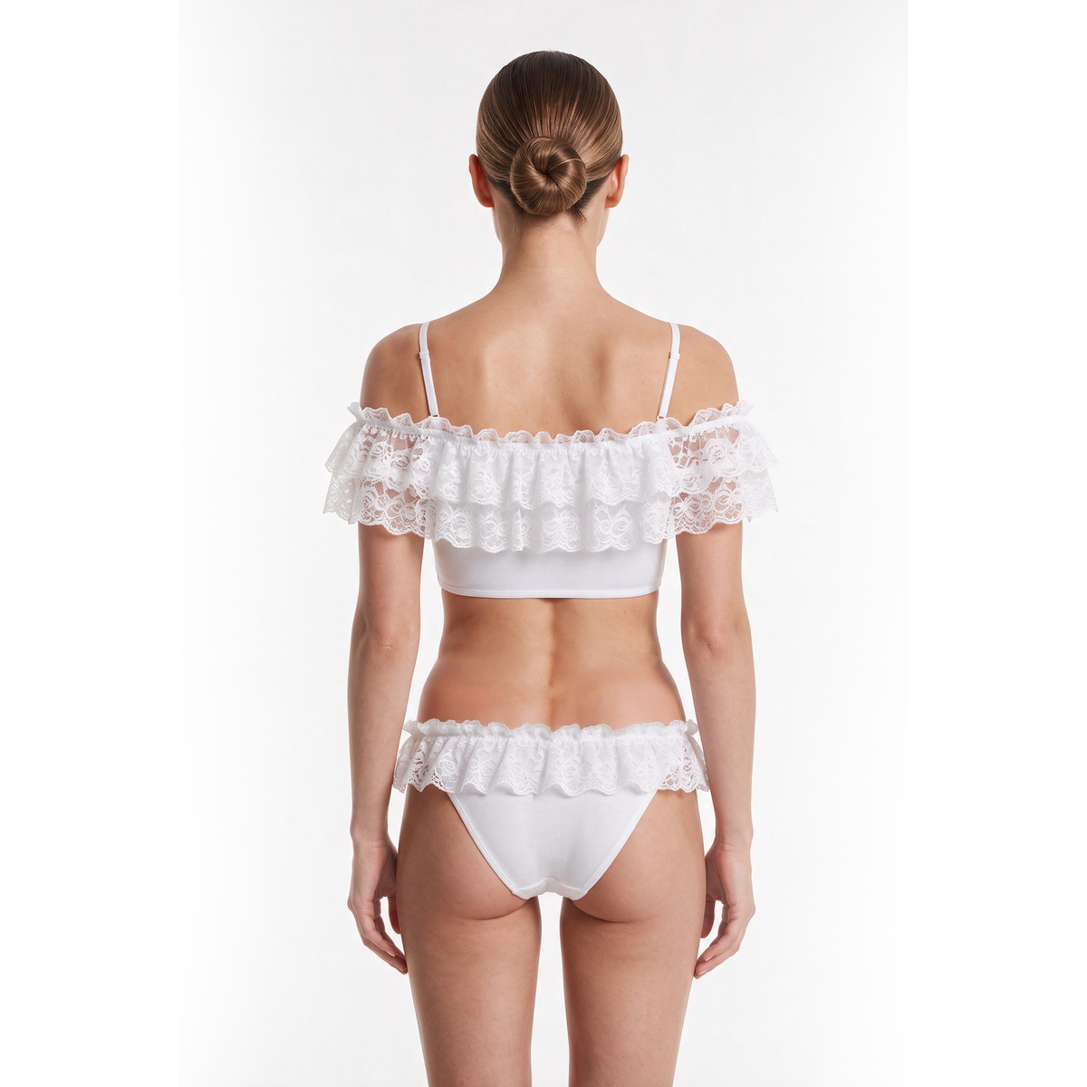 CANADEX INTERNATIONAL TRADING  - Leg Avenue 2 Pc Set crop top and matching thong panty-CA8161 - Aluna Kuwait