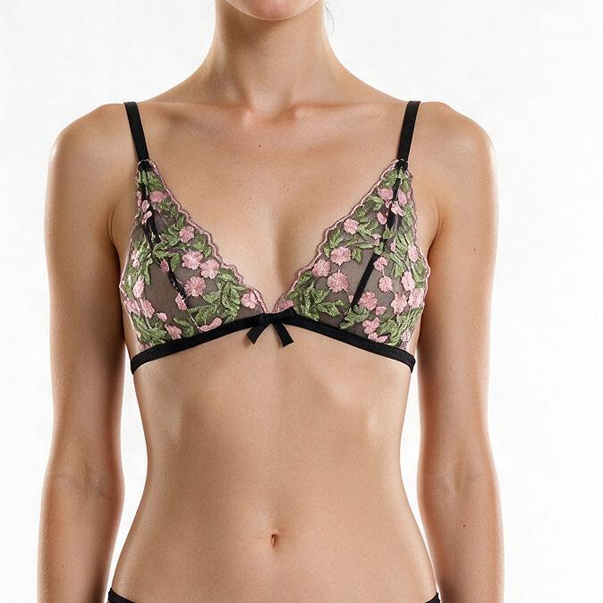 Leg Avenue 2 Pc Set bra and g-string panty-CA81649