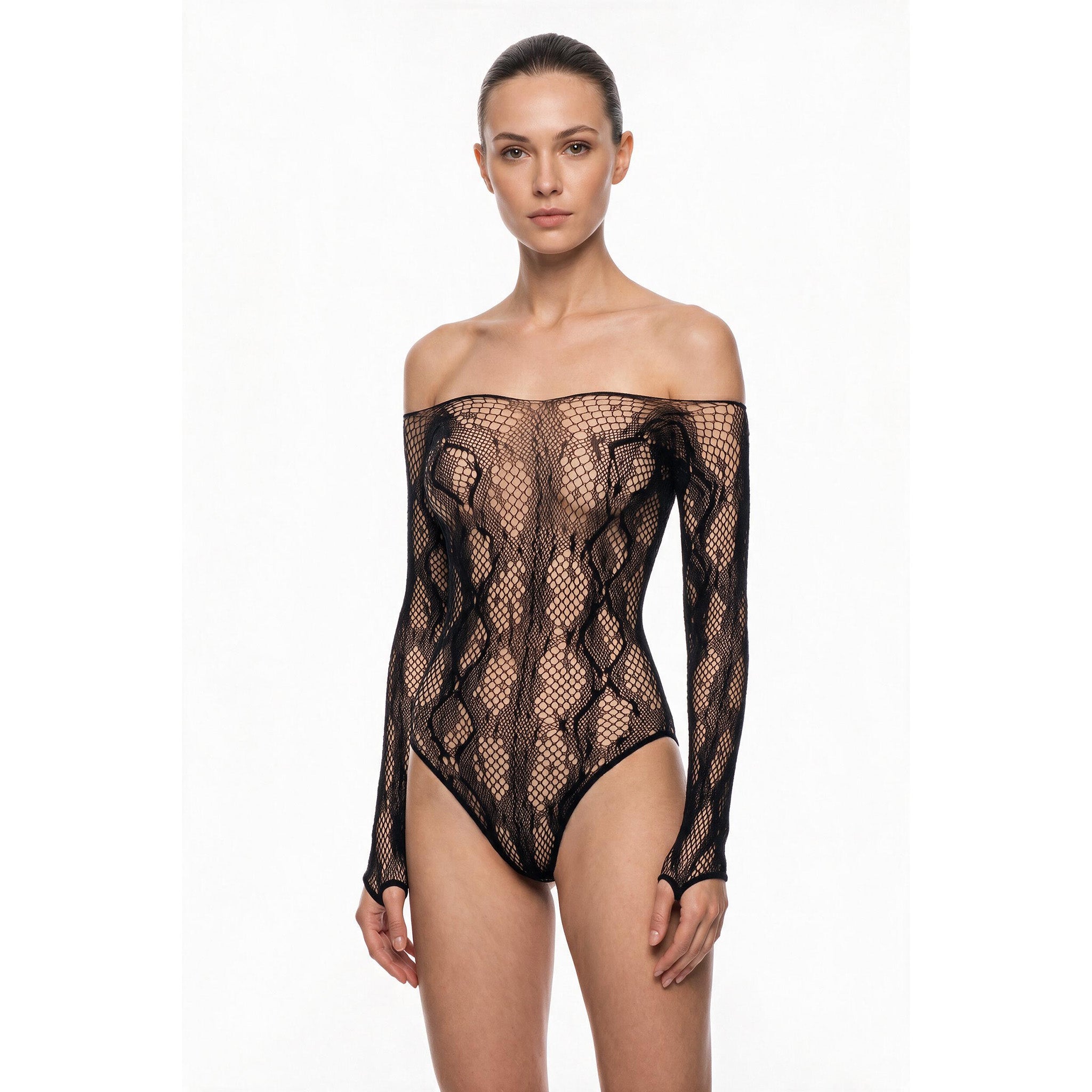CANADEX INTERNATIONAL TRADING  - Leg Avenue Bodysuit-CA89298 - Aluna Kuwait