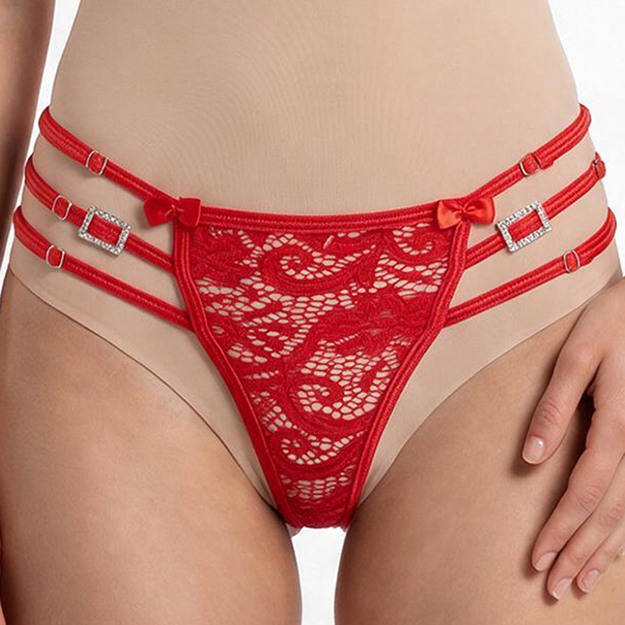 G World Pack of Four Thong Panties-CAP2166