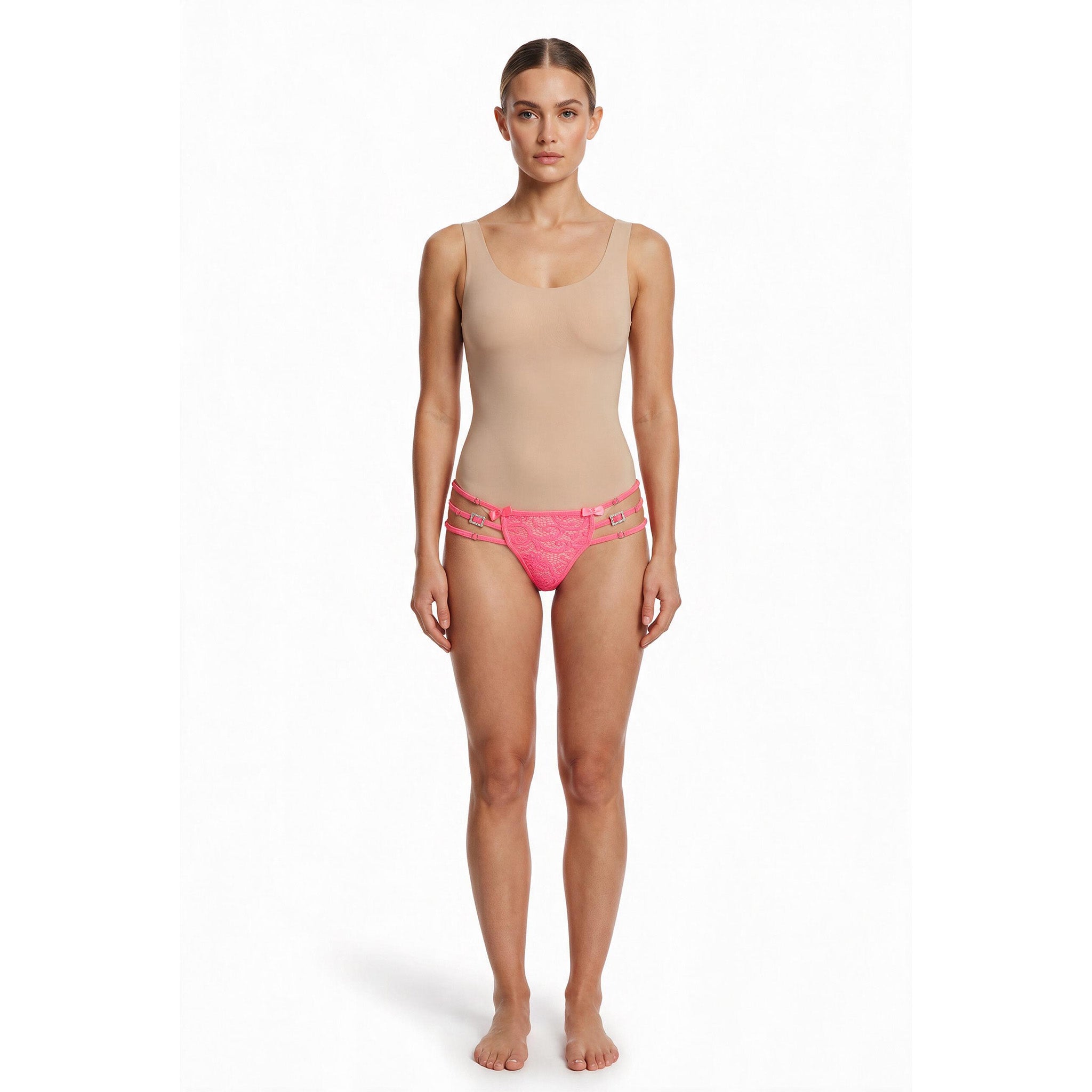 G World Pack of Four Thong Panties-CAP2166