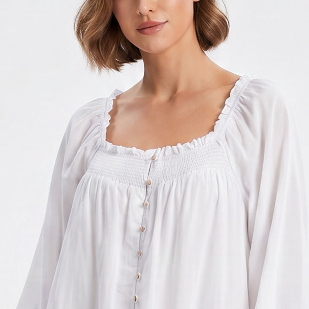 Eileen West Long Gown Long Sleeve Rebecca Ballet 50"-CAE80043