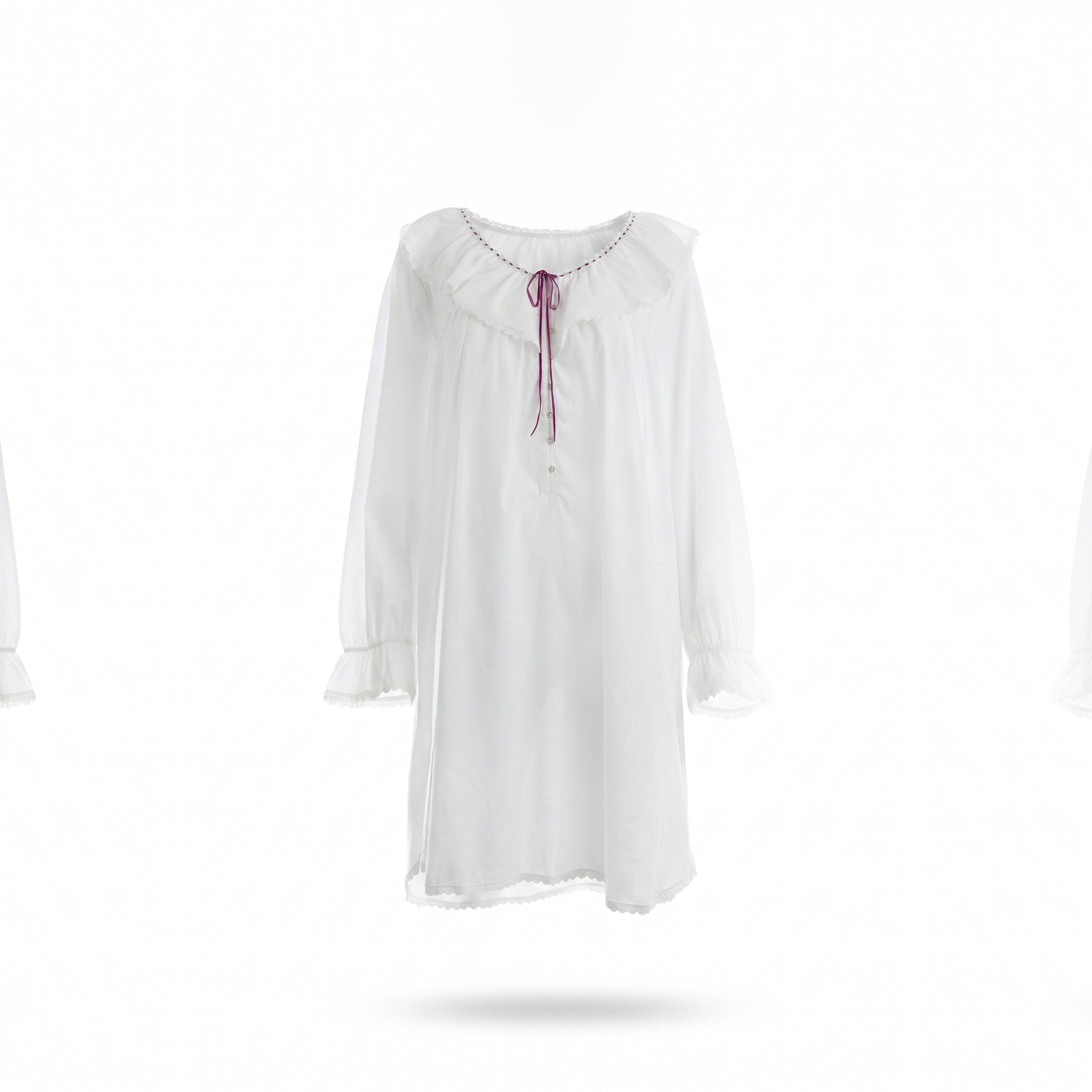 Eileen West Long Night Shirt Long Sleeve Clare 36"-CAE5320126