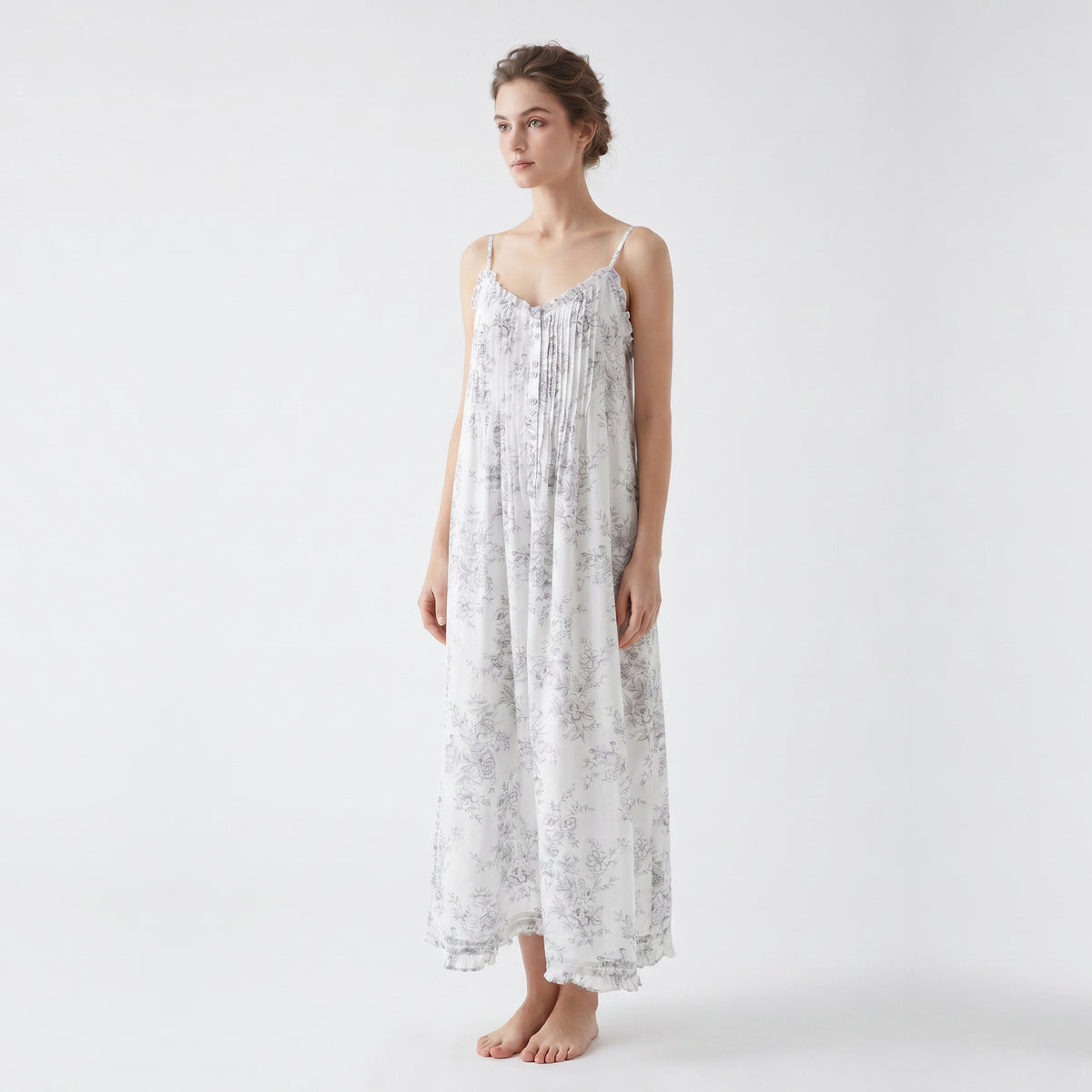 Eileen West Long Gown Sleeveless Elise 50"-CAE70044