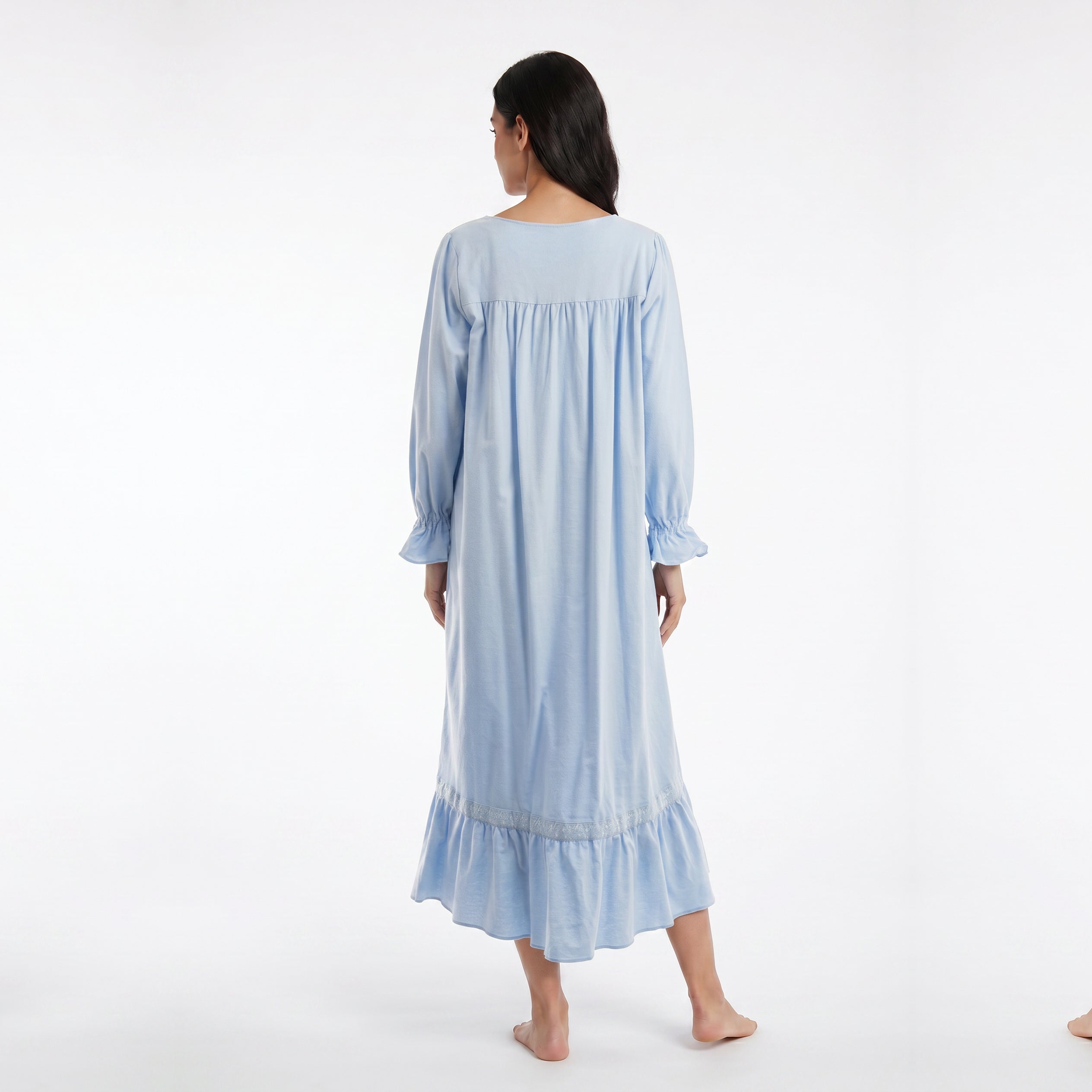 Eileen West Long Gown Long Sleeve Ballet 50"-CAE5225064