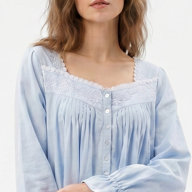 Eileen West Long Gown Long Sleeve Ballet 50"-CAE5225064