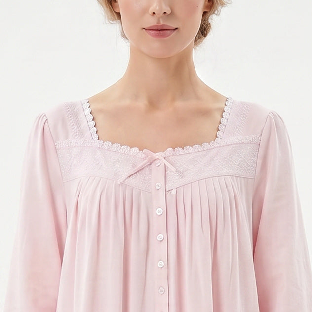 Eileen West Long Gown Long Sleeve Ballet 50"-CAE5225064