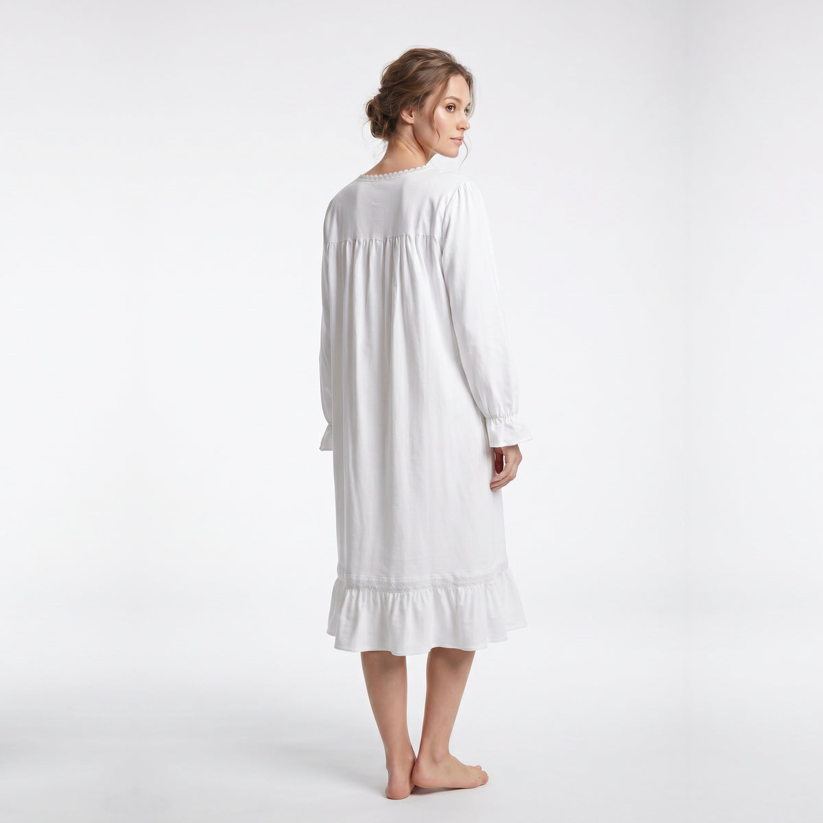 EILEEN WEST Gown - Eileen West Long Gown Long Sleeve Waltz 42"-CAE5025064 - Aluna Kuwait