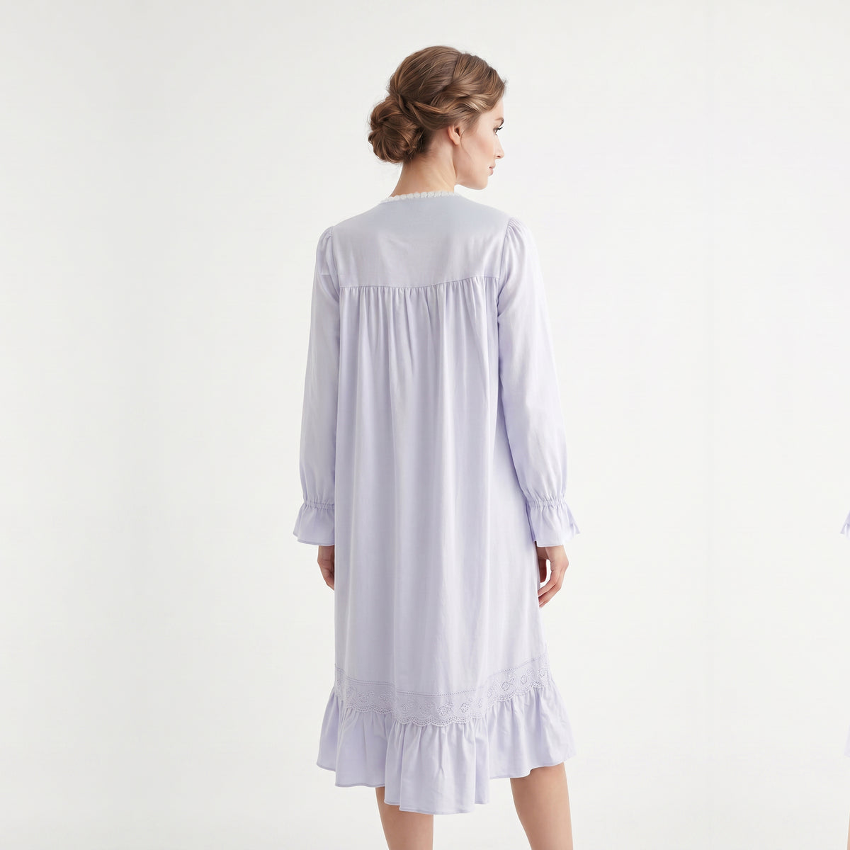 Eileen West Long Gown Long Sleeve Waltz 42"-CAE5025064