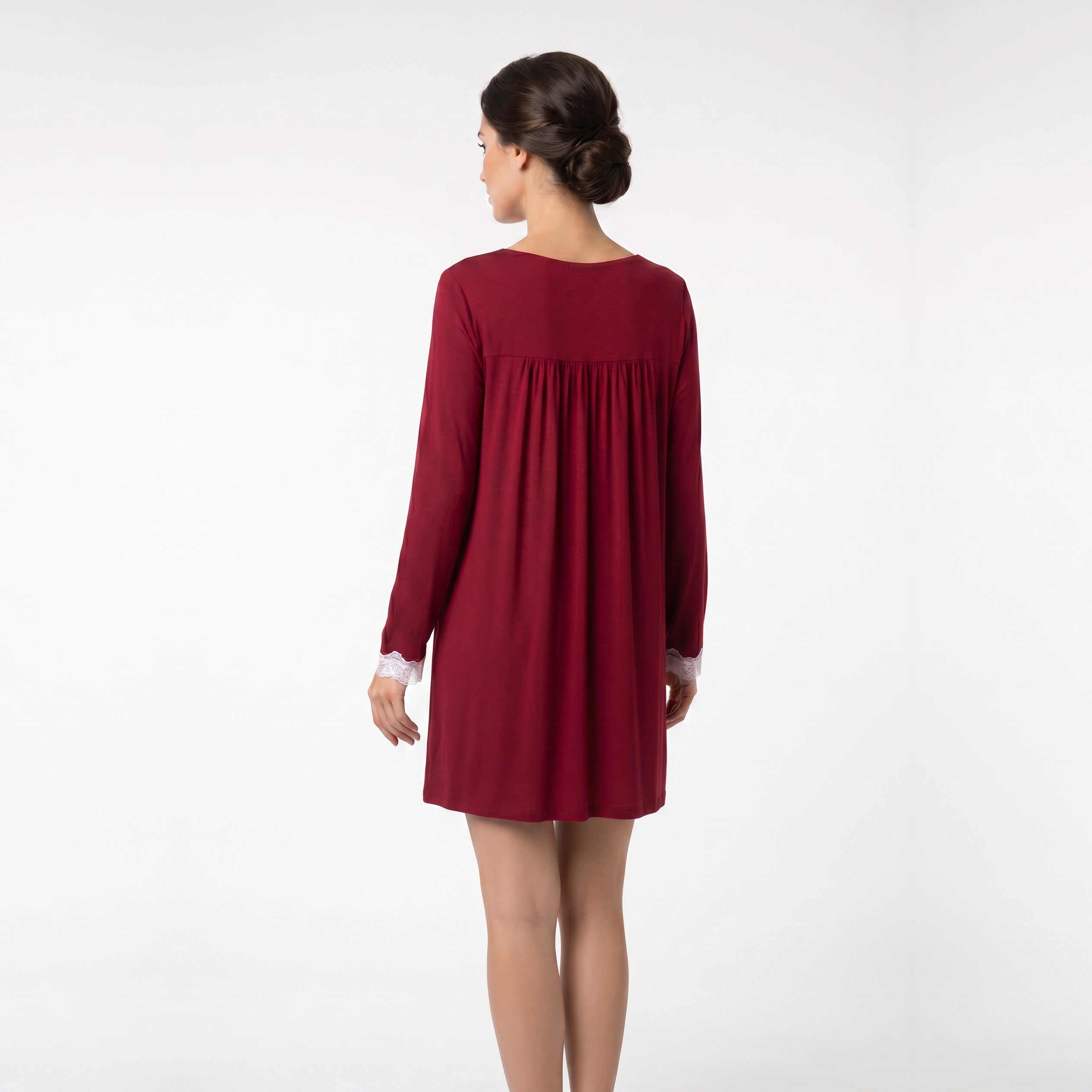 Eileen West Midi Gown Long Sleeve 36"-CAE5326623