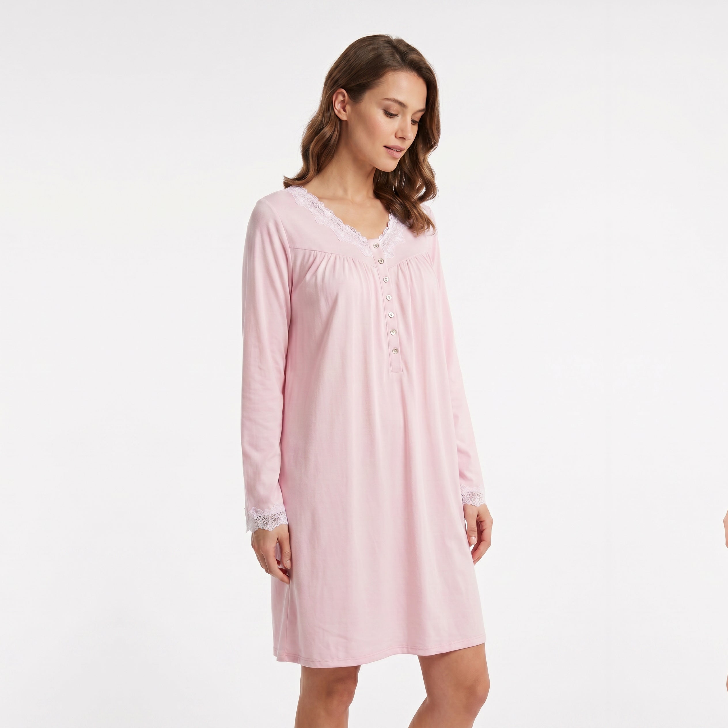 Eileen West Midi Gown Long Sleeve 36"-CAE5326623
