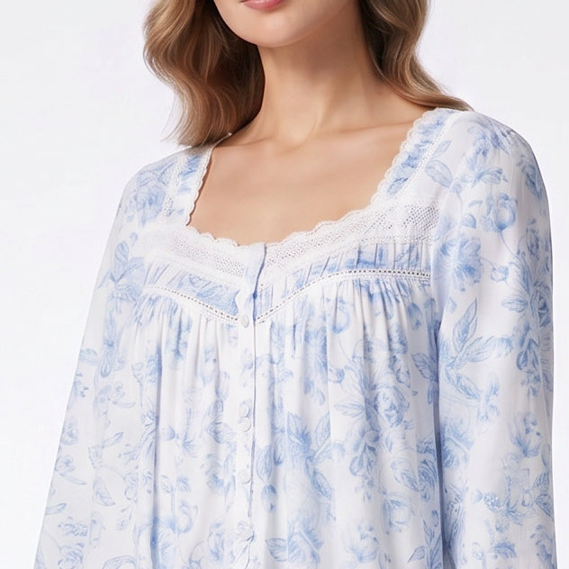 Eileen West Long Gown Long Sleeve Ballet 50"-CAE60049