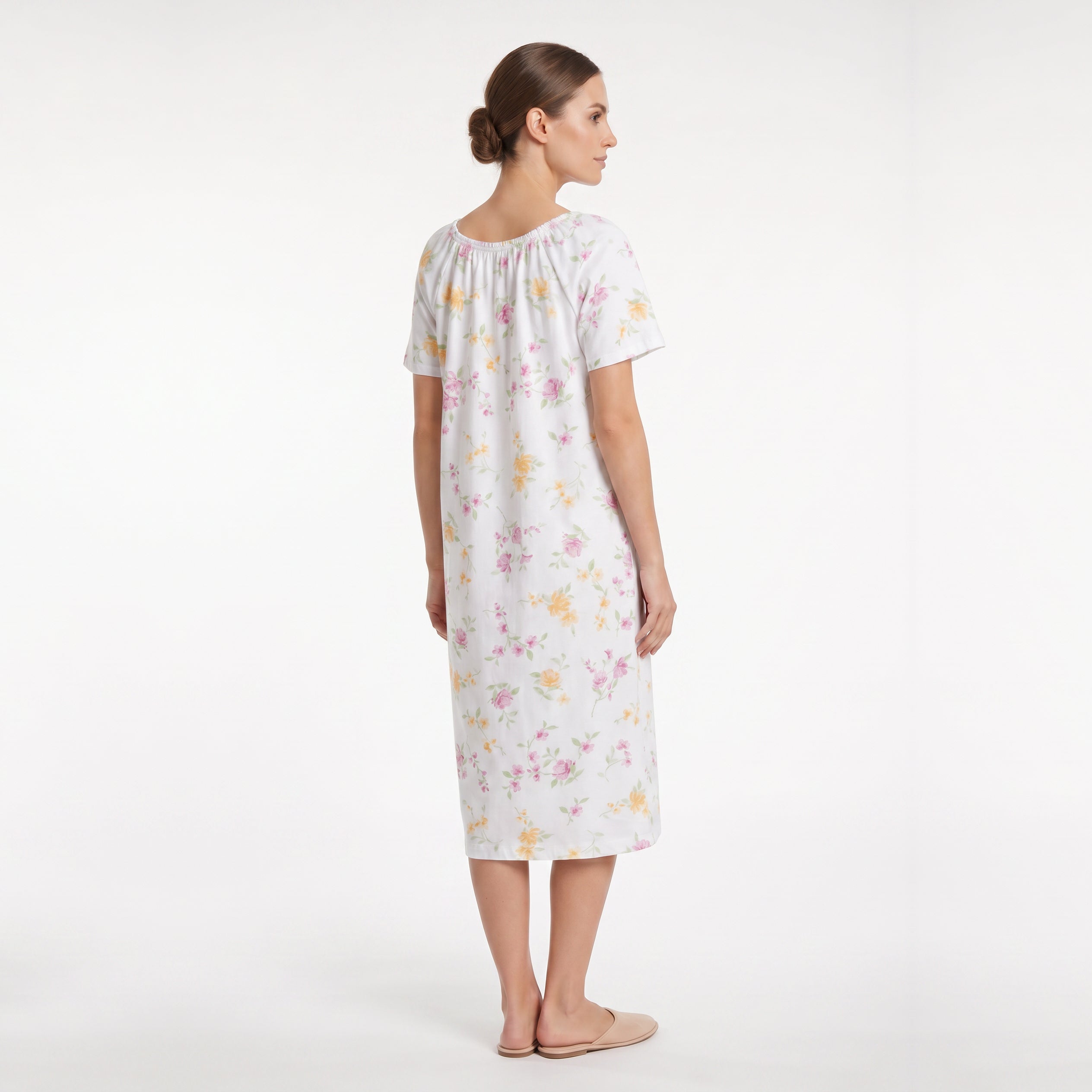 CANADEX INTERNATIONAL TRADING  - Carole Hochman Long Gown Short Sleeve Waltz 42" -CACH62675 - Aluna Kuwait