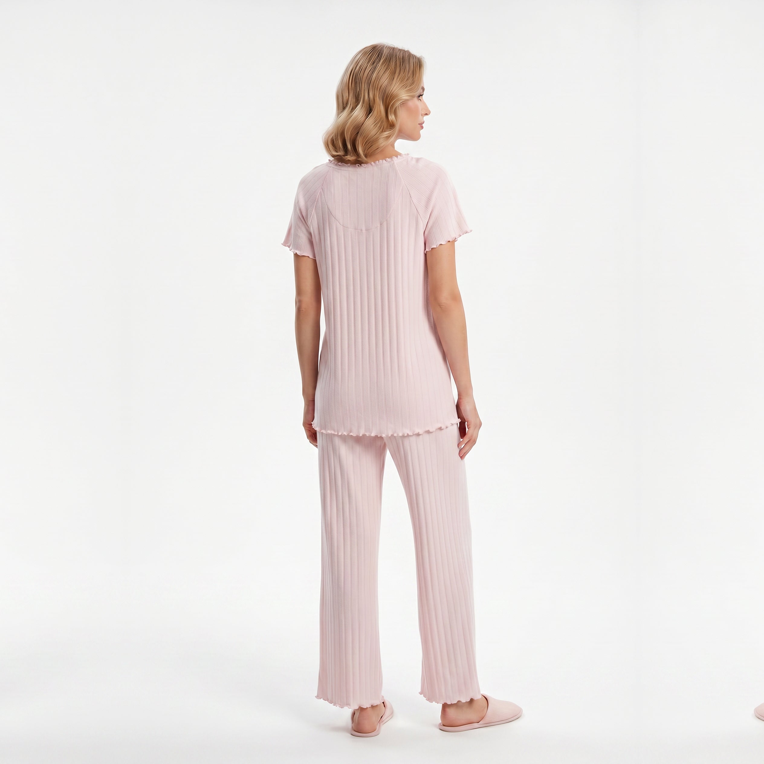 CANADEX INTERNATIONAL TRADING  - Carole Hochman Pajama Capri Short Sleeve 26" Inseam -CACH92674 - Aluna Kuwait